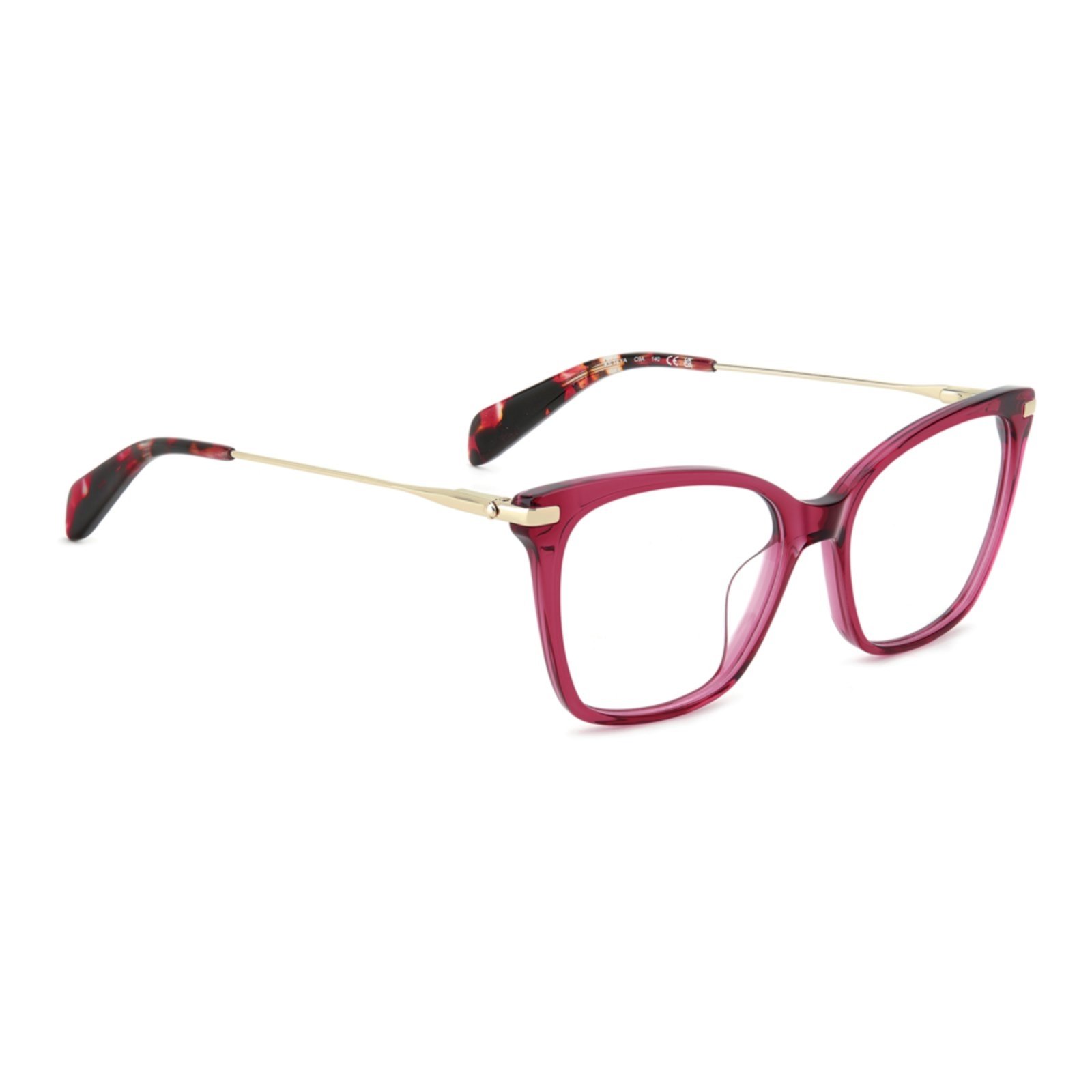 Vista 3 Armação de Óculos Kate Spade KS Teya C9A vermelho Kate Spade vermelho