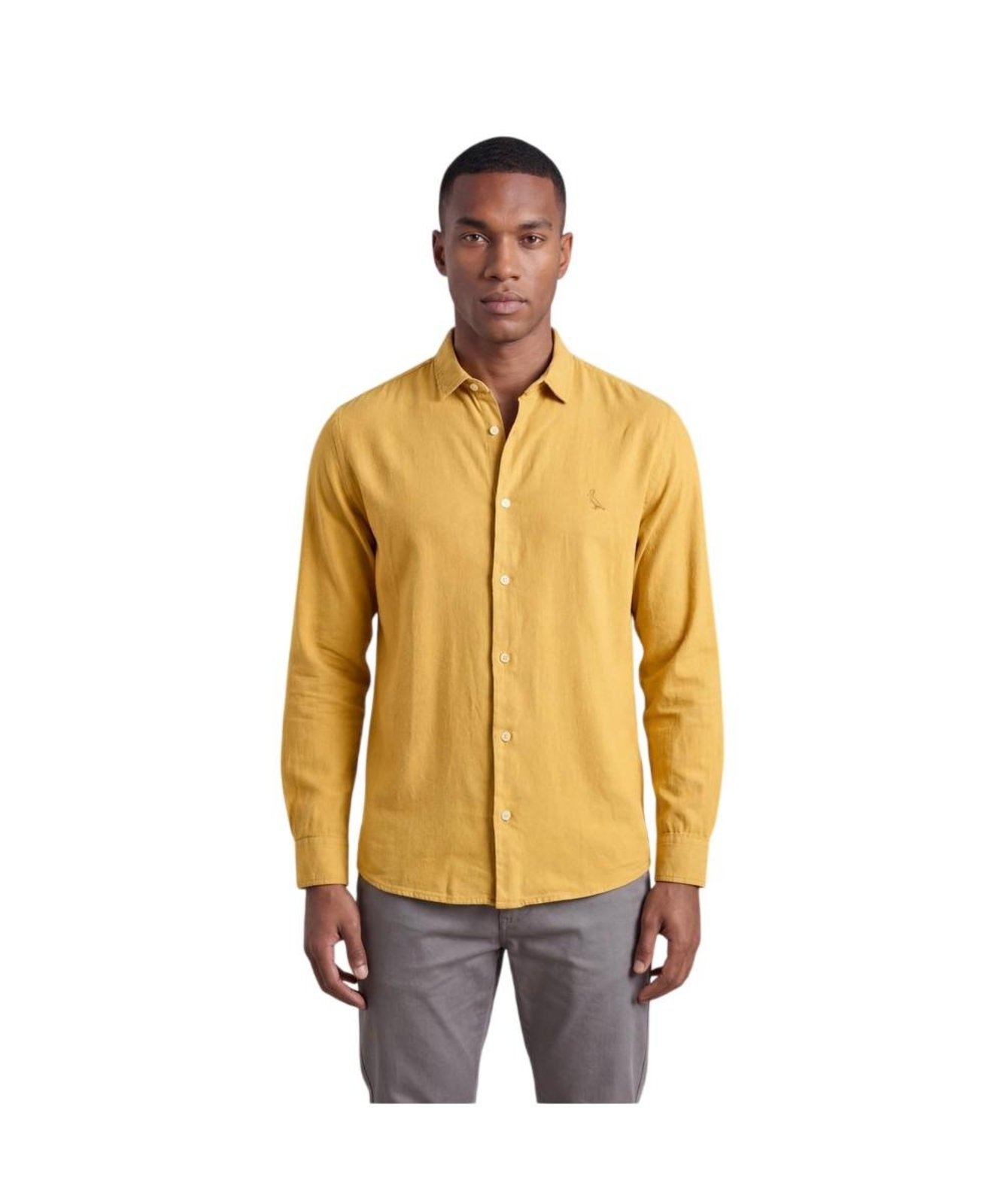 Camisa Ml Tinturada Linho Pienza Reserva