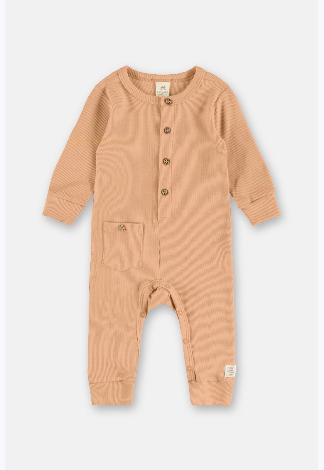 Infantil - Macacão Sustentável Up Baby Branco