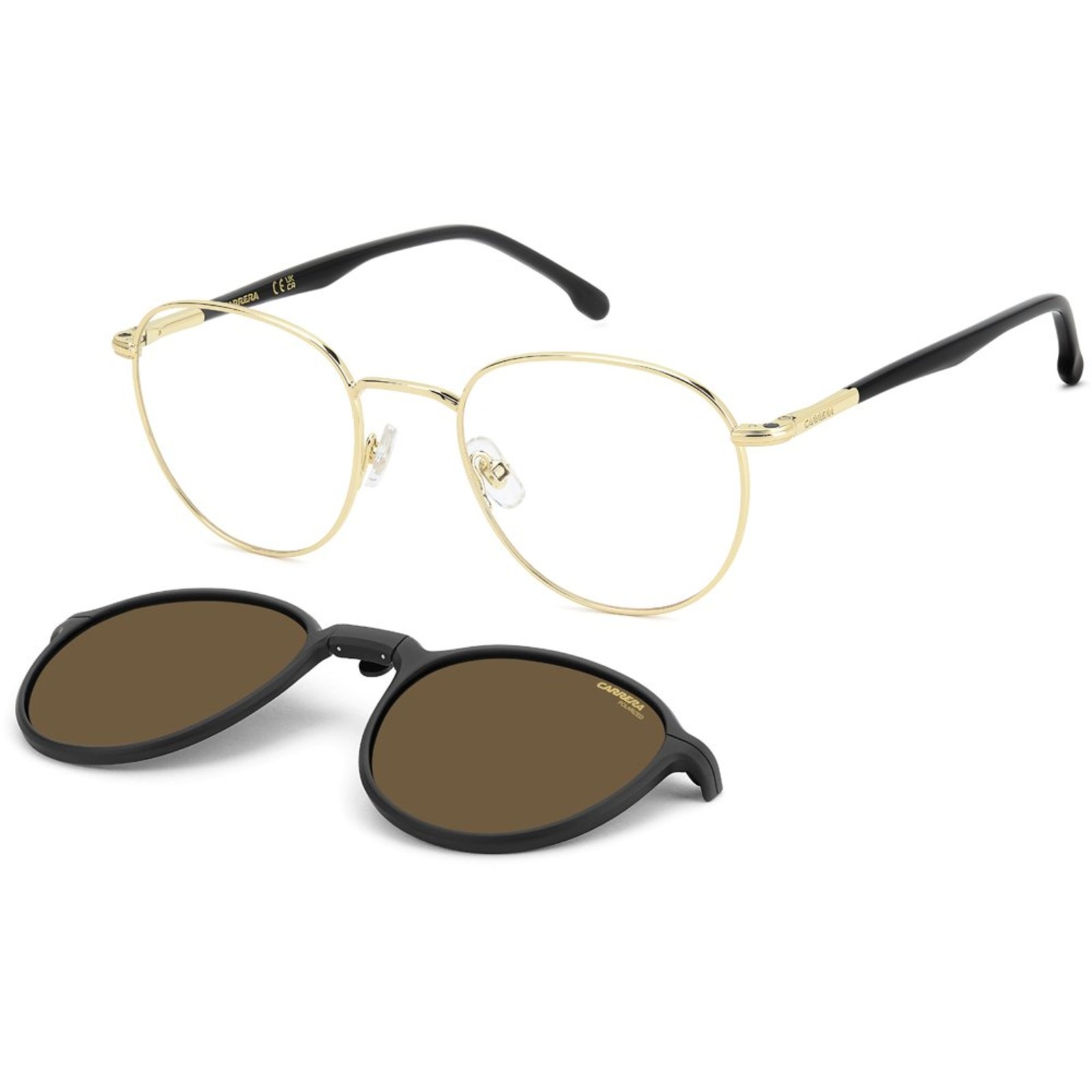 Óculos de Sol Carrera ClipOn 368C RHL 5221 Dourado Masculino