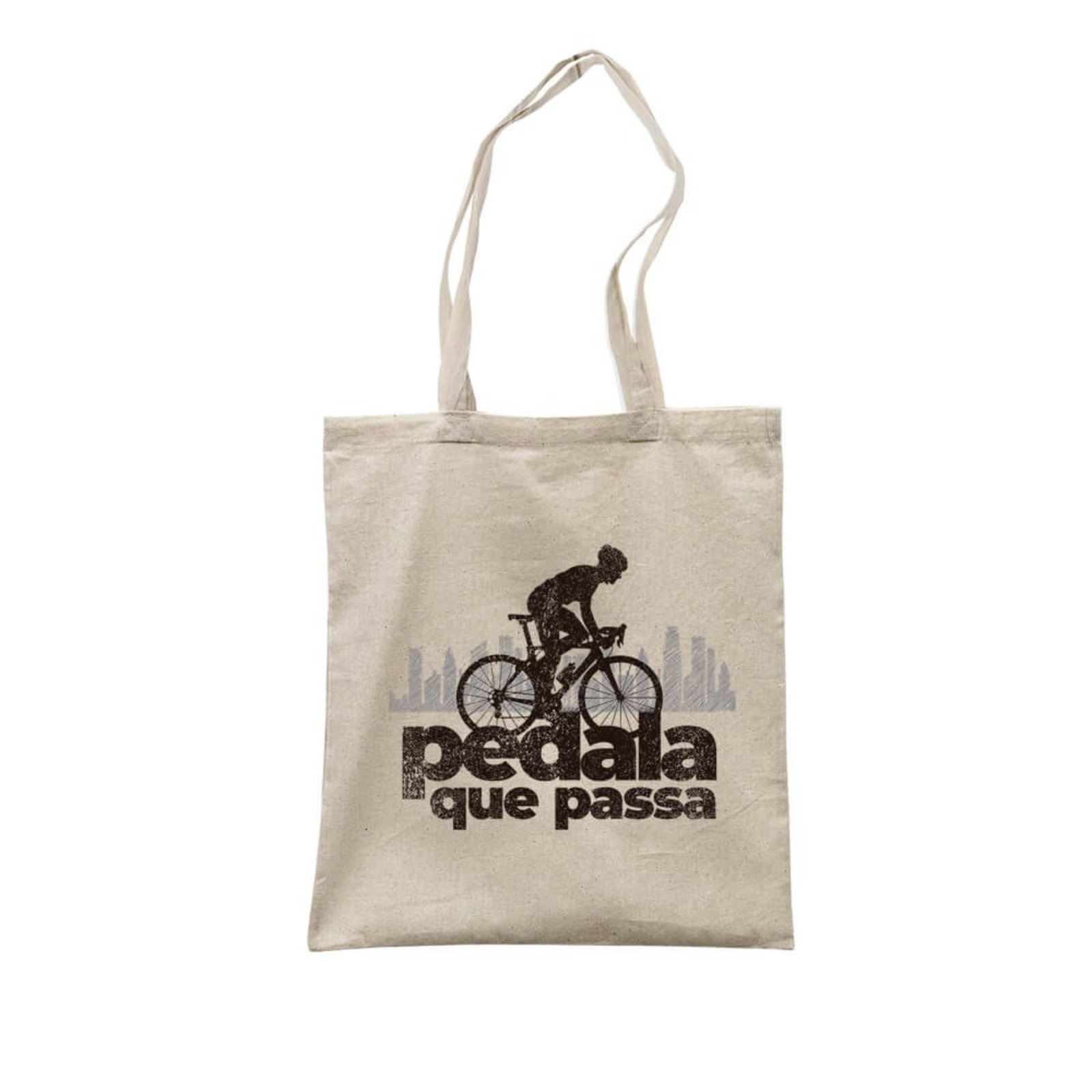Ecobag Pedala Que Passa - Bege - Casual - Studio Geek
