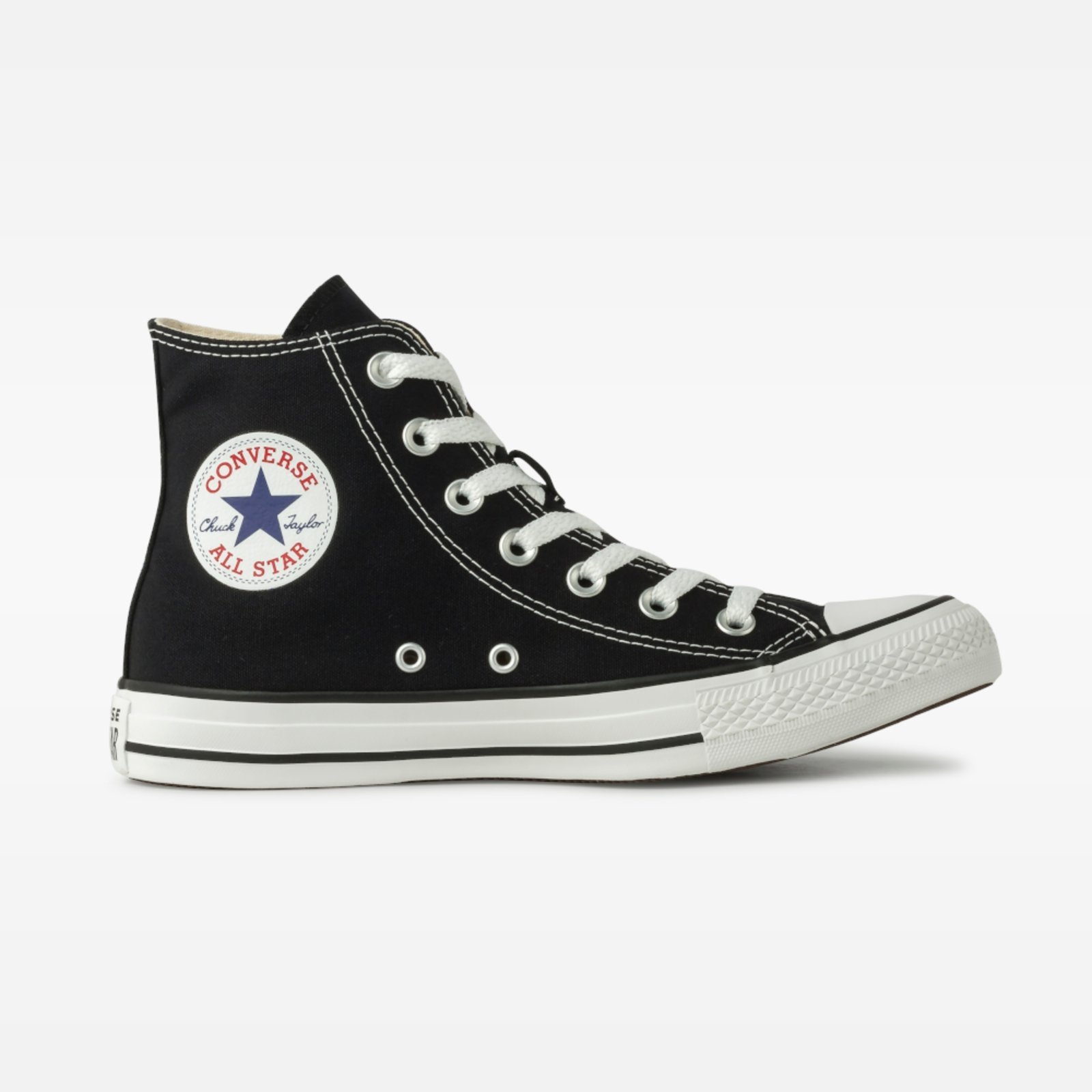 Converse Chuck Taylor All Star Cano Alto Preto