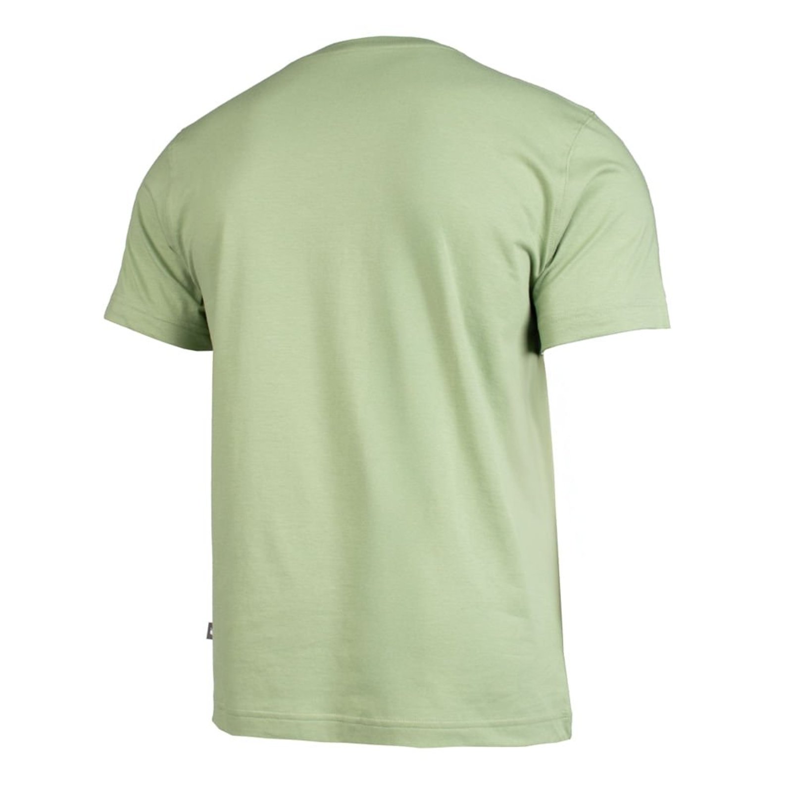 Vista 3 Camiseta Masculina New Balance Estampa Bege verde New Balance verde