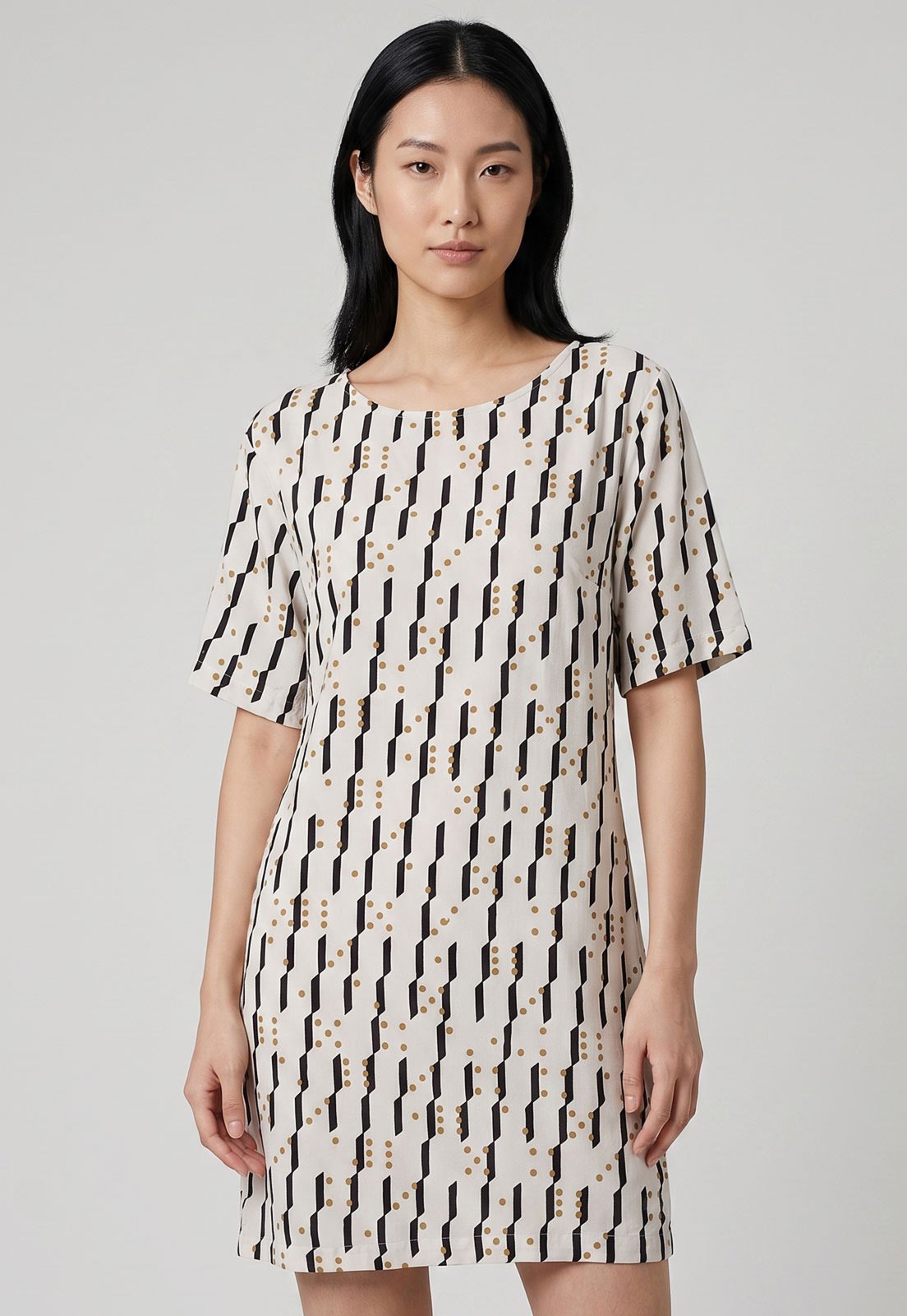Vestido Cantão T-shirt Dress Branco