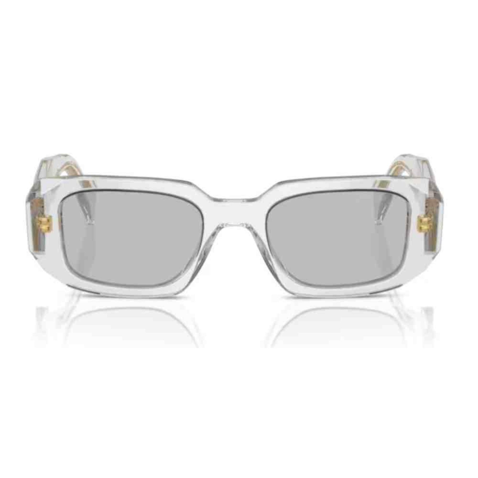 Óculos de Sol Prada Cinza Transparente Feminino 0PR 17WS 12