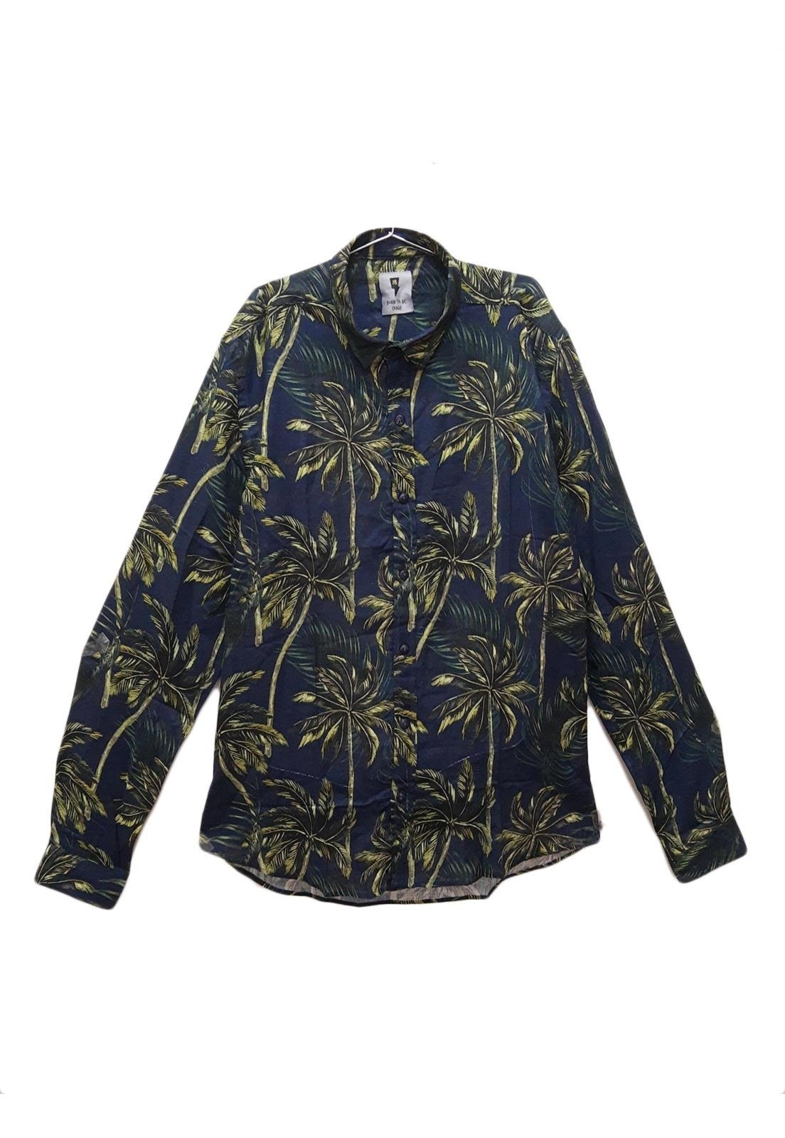 Infantil – Camisa Manga Longa Coqueiros Verde Mini Us – Verde – 18 Verde