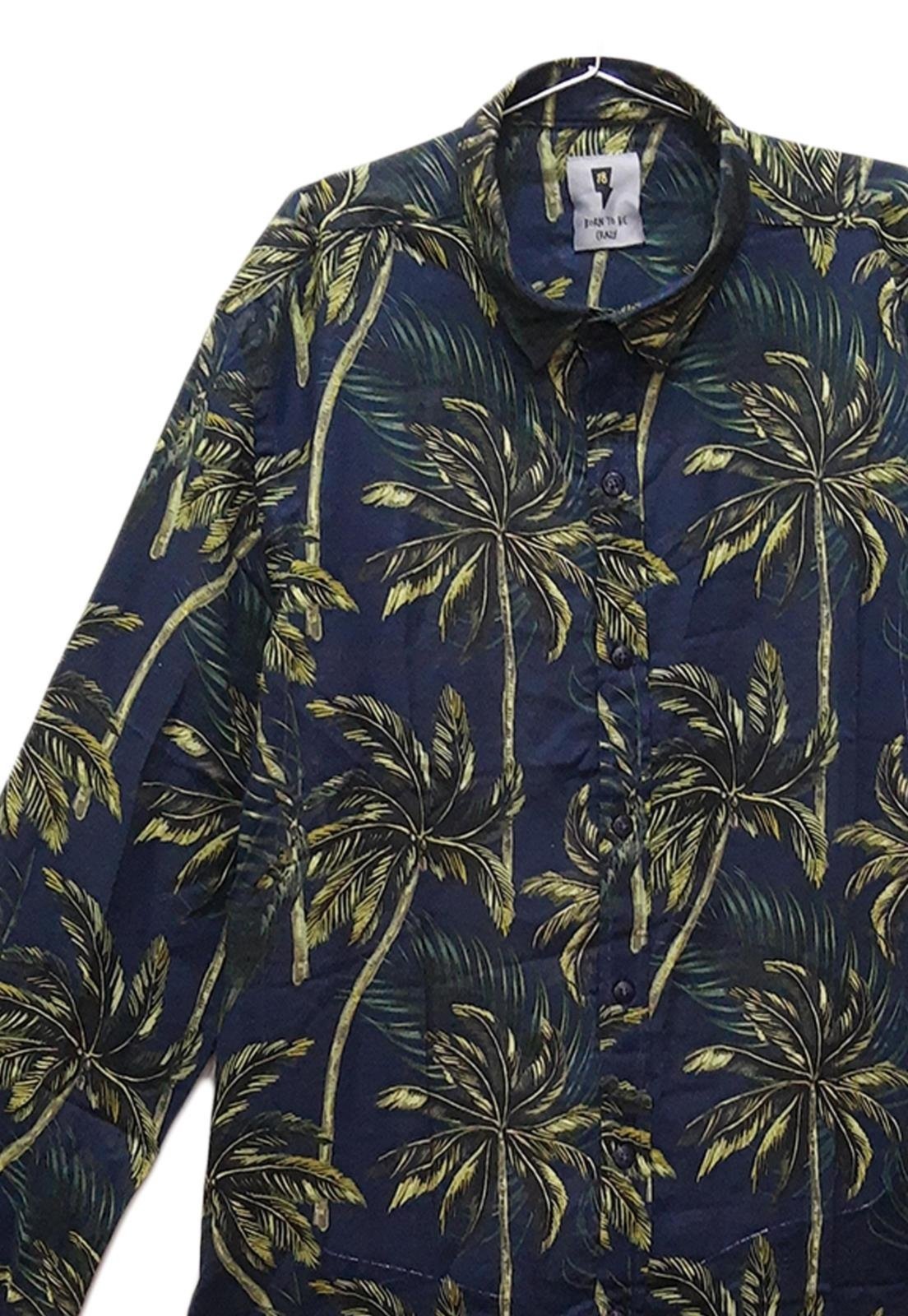 Vista 3 Infantil - Camisa Manga Longa Coqueiros Mini Us Have Fun verde Have Fun verde