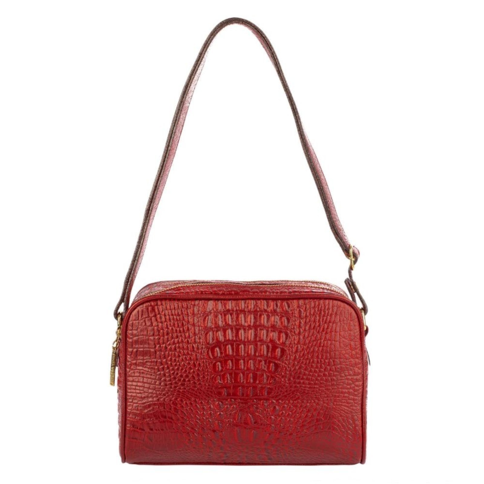 Bolsa Quadrada De Couro Daiana