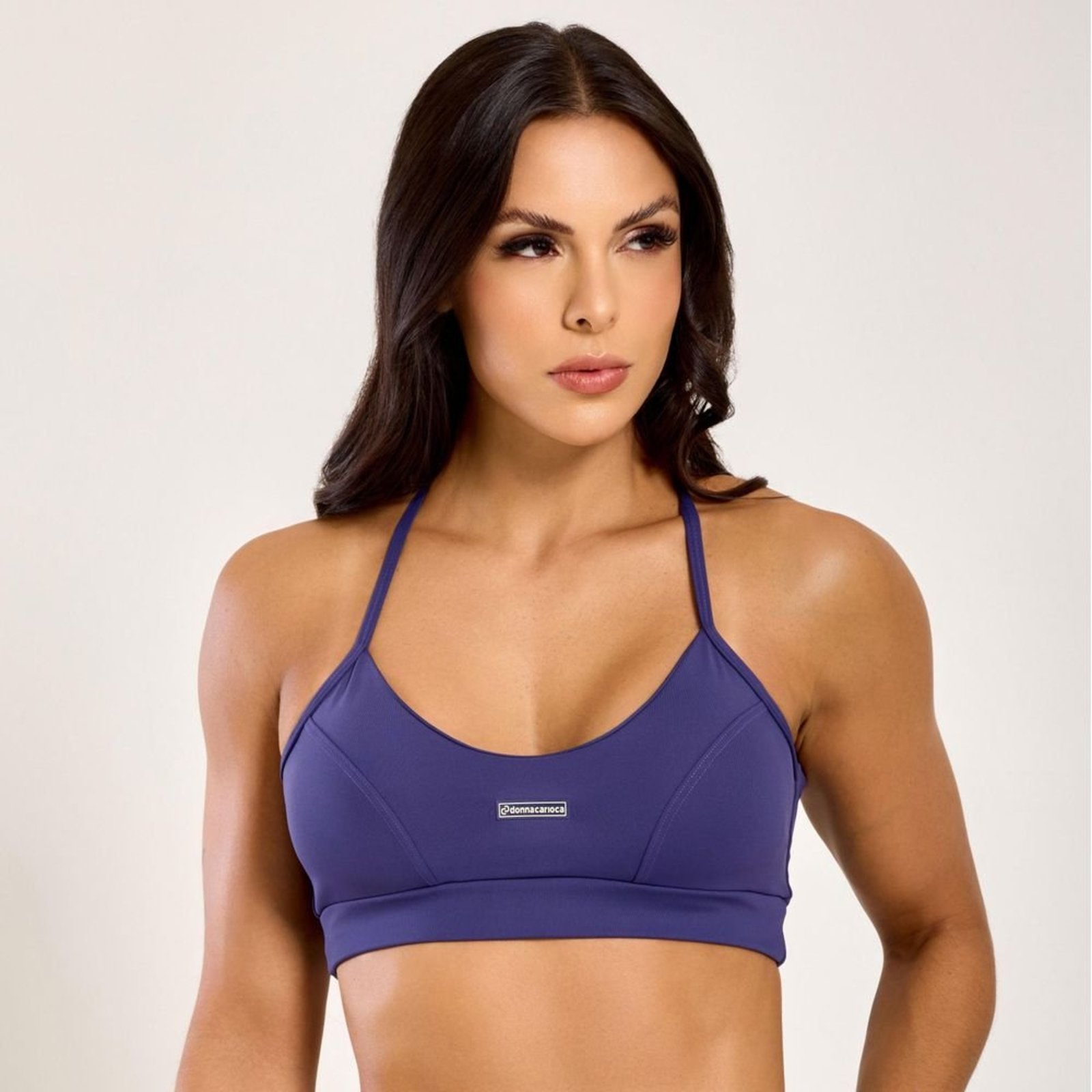 Top Essential Azul Dusk Poliamida Donna Carioca