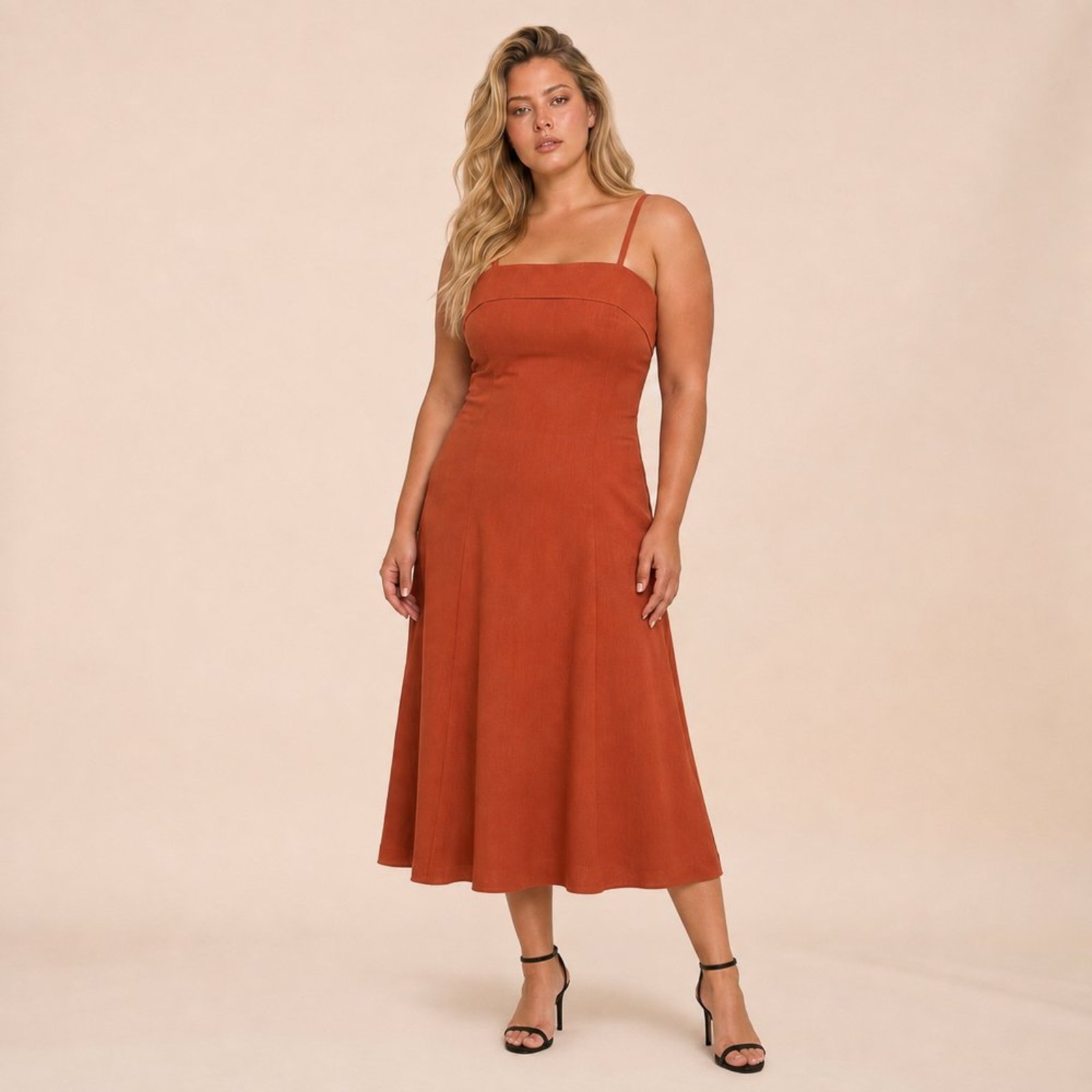 VESTIDO AUSTON SUI TERRACOTA