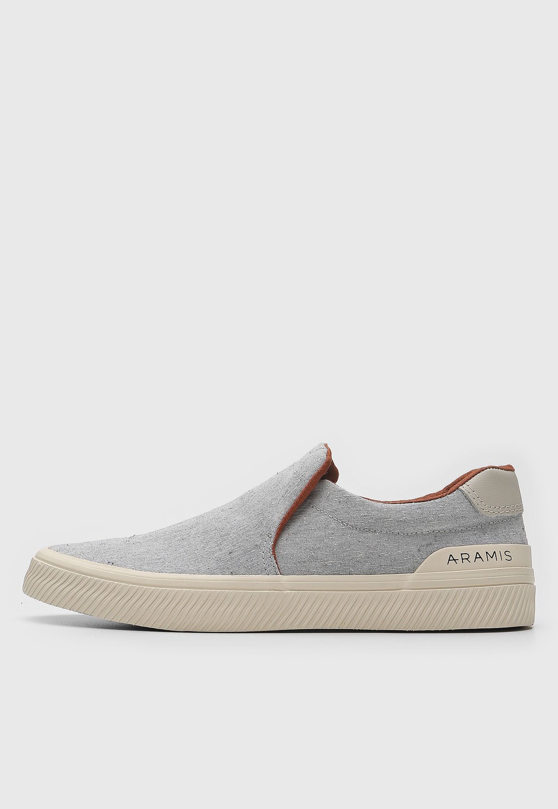 Tênis Masculino Aramis Slip On Cinza