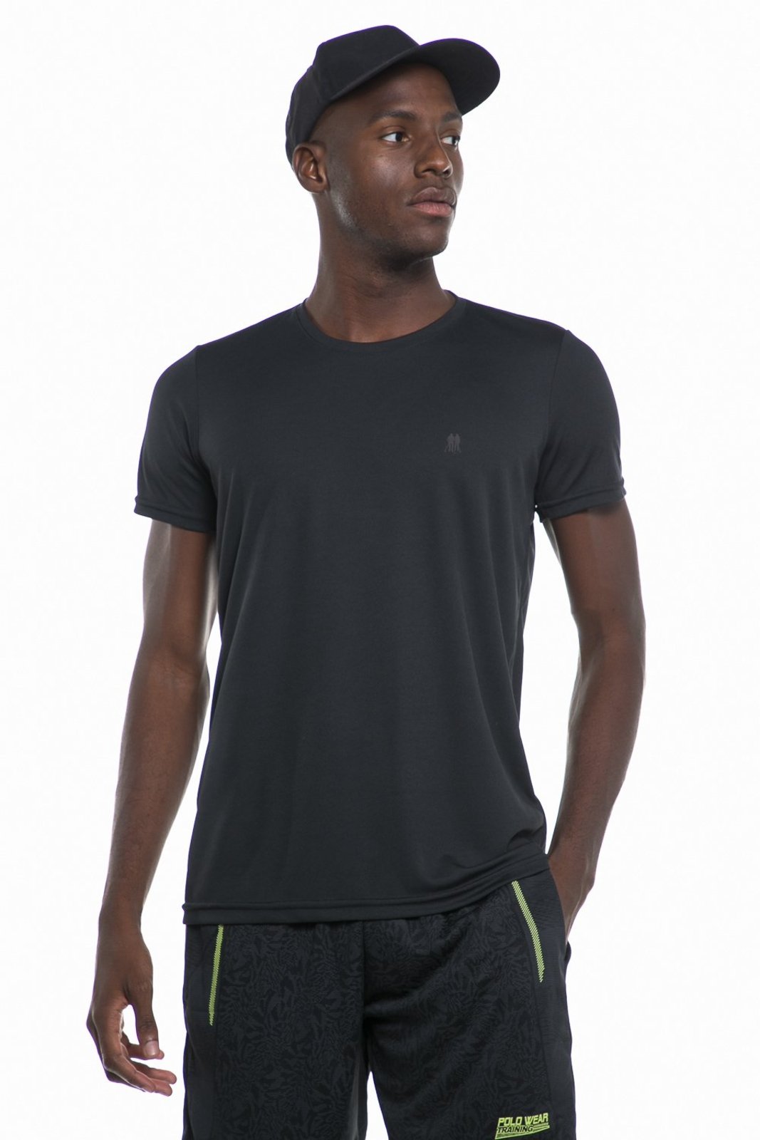 Camiseta Masculina Pw Sports Lisa Polo Wear Preto