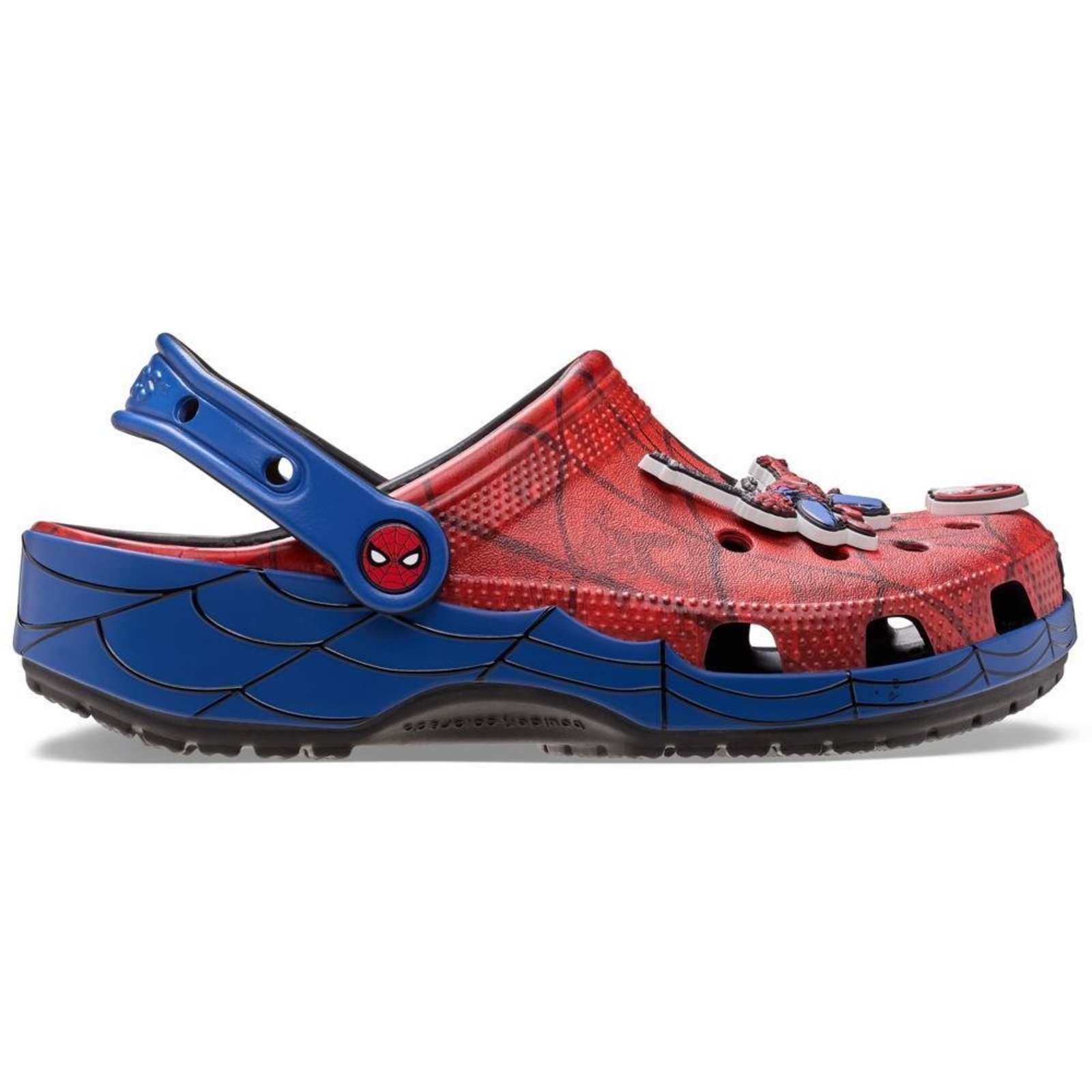 Sandália Crocs Spider-Man Web Classic Clog Multi Multicolorido
