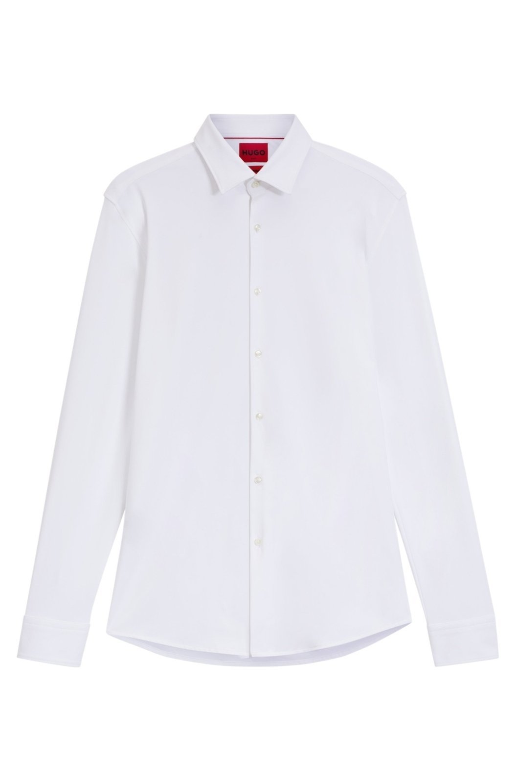 Camisa Slim Fit De Jersey Stretch De Alto Desempenho