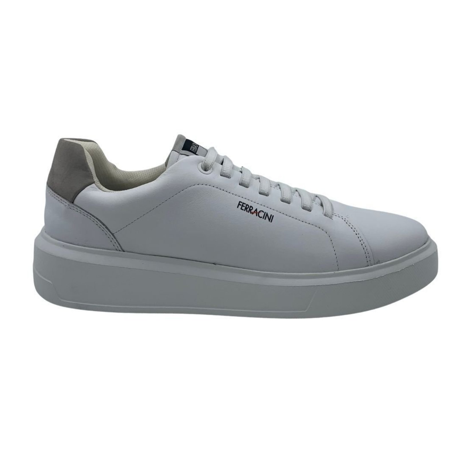 Tênis Ferracini Flip 6785 Couro Branco Fly EVA - Branco - Ferracini