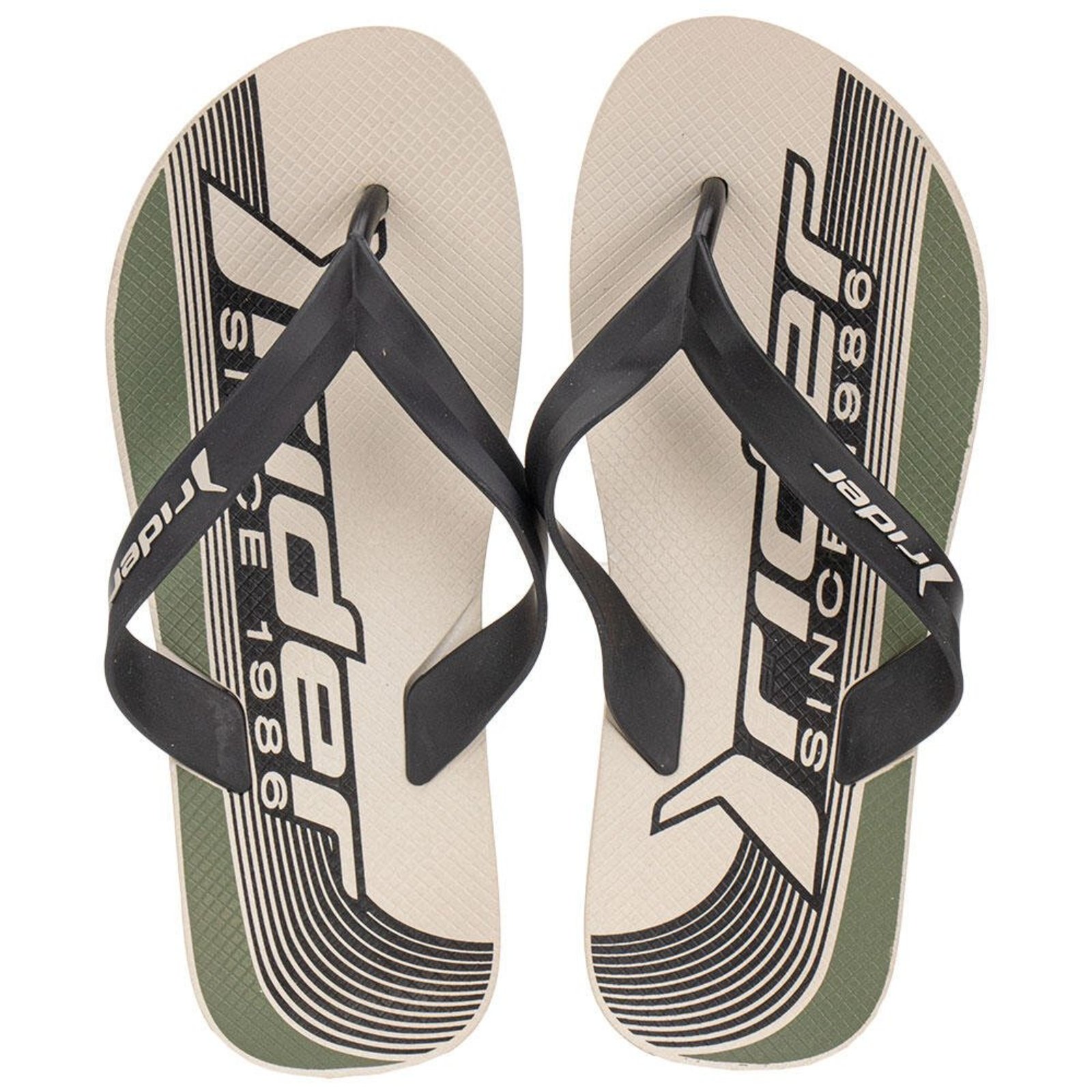 Chinelo Masculino Feel Urban Rider 12318 A3290318 Bege