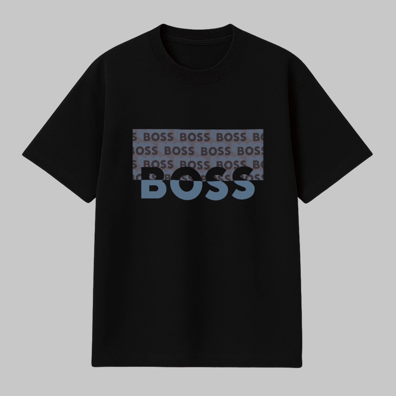 Camiseta Básica Urban Boss Estilo Fashion Street Minimalista Preto