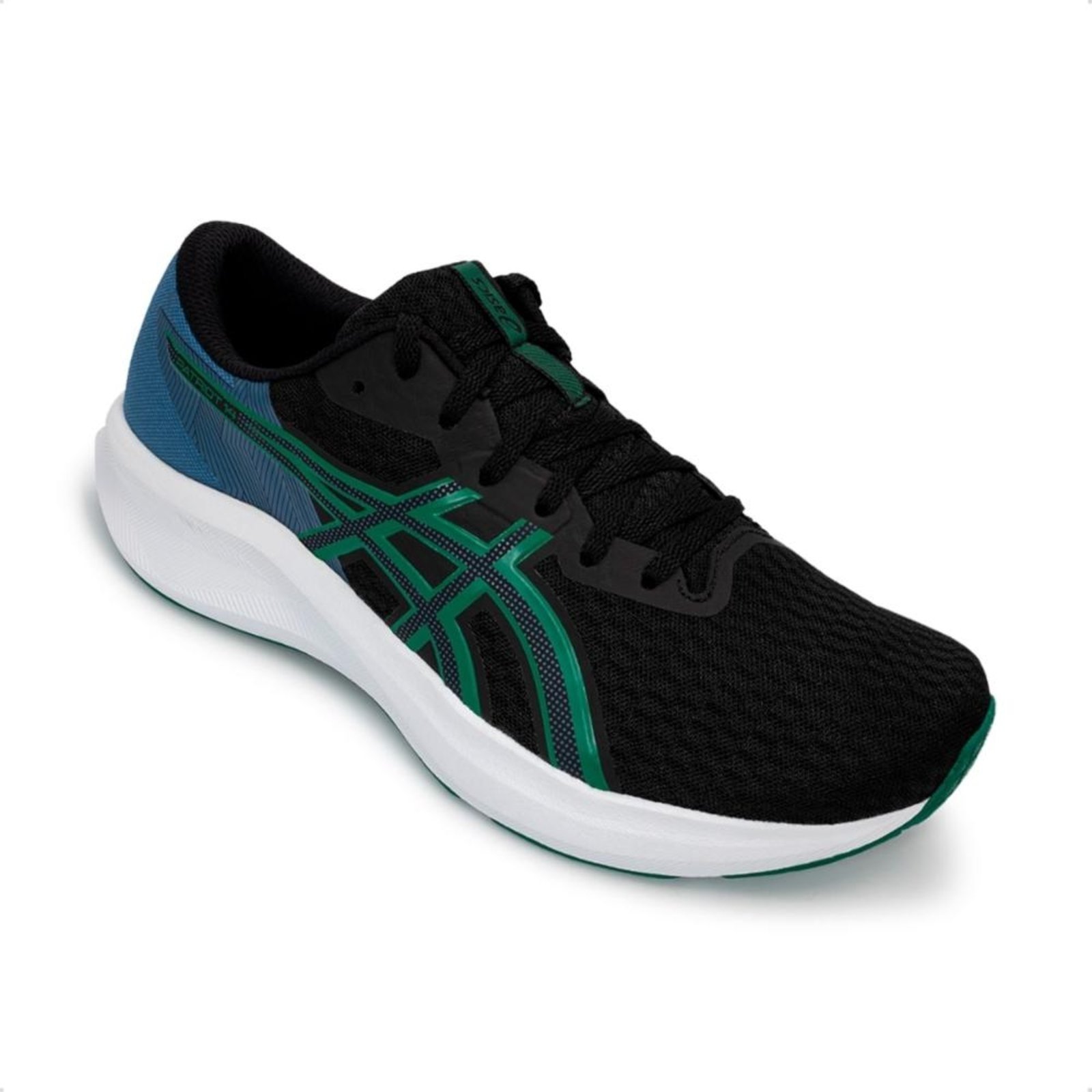Vista 3 Tênis Asics Masculino Patriot 14 Corrida preto ASICS preto