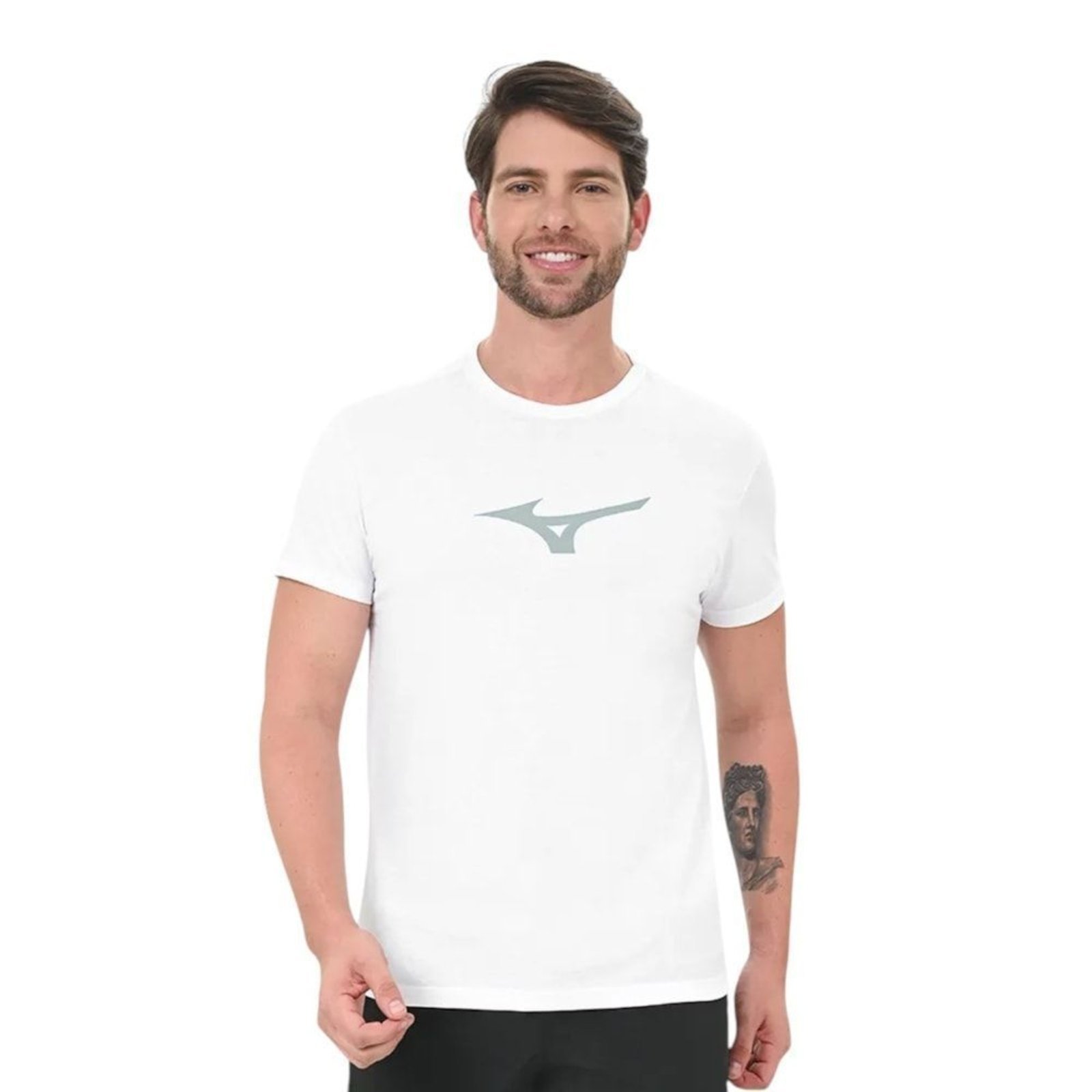 Camiseta Mizuno LifeStyle Masculina – Branco – mizuno