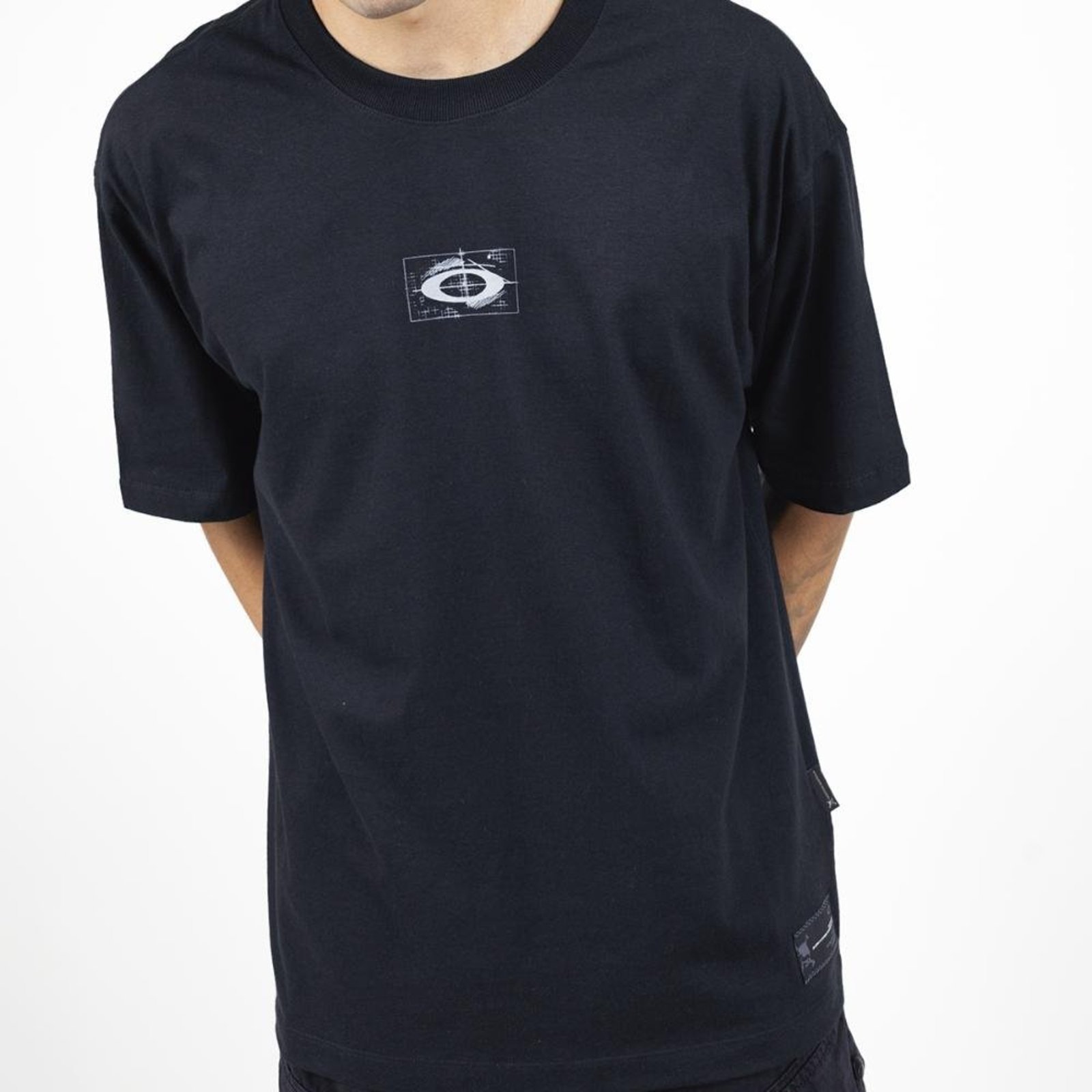 Camiseta Oakley Bunker Project SS Tee Blackout - Blackout - G Preto