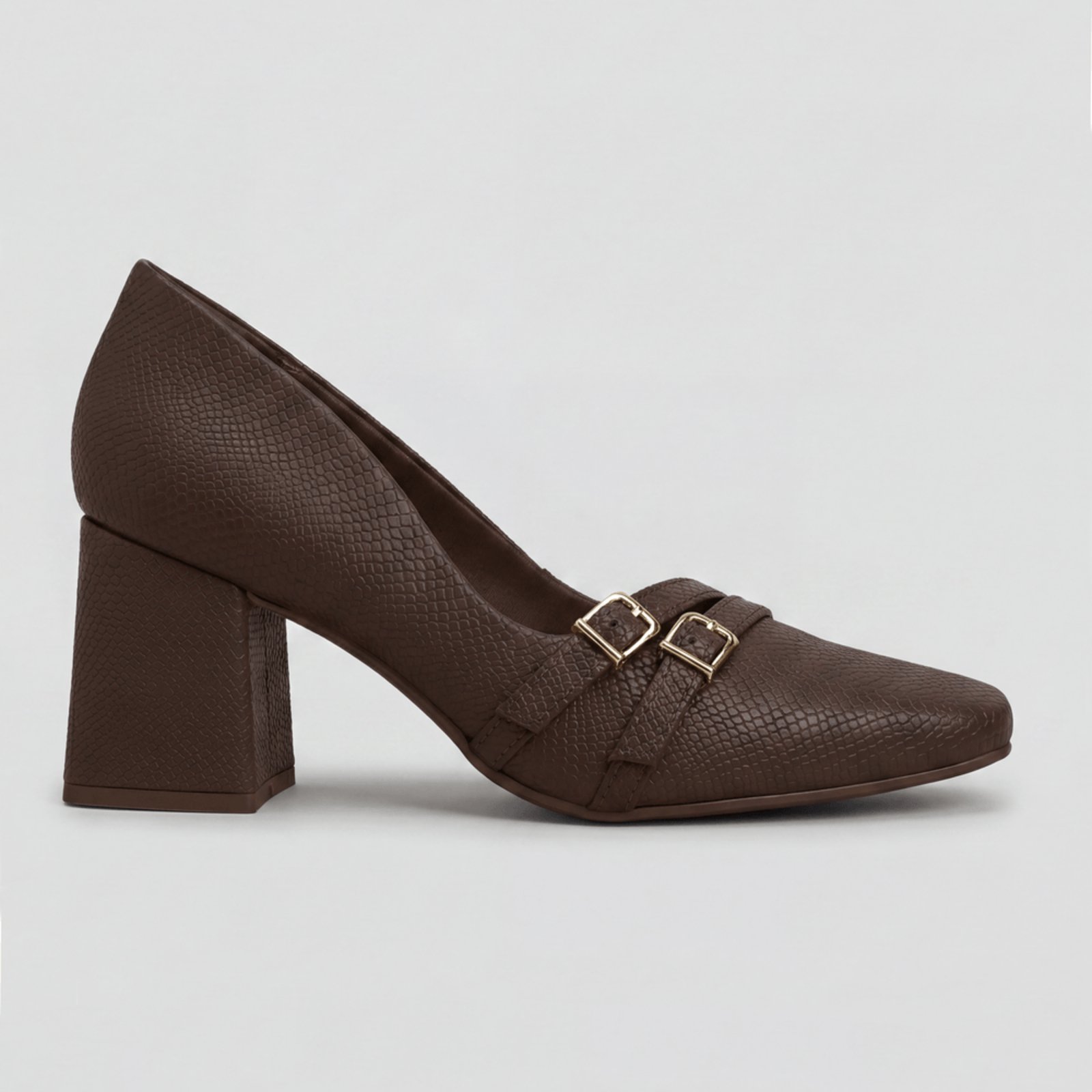 Scarpin Daniela Salto Alto Cacau
