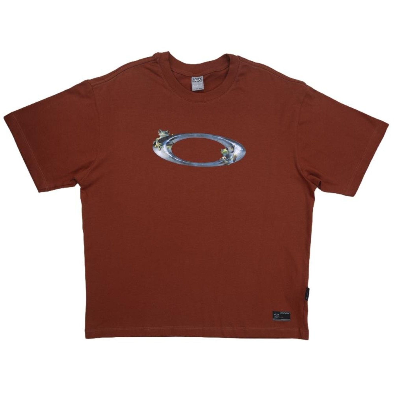 Camiseta Oakley Jupiter's Adventure SS Tee Flame Red - Flame Red - G Vermelho