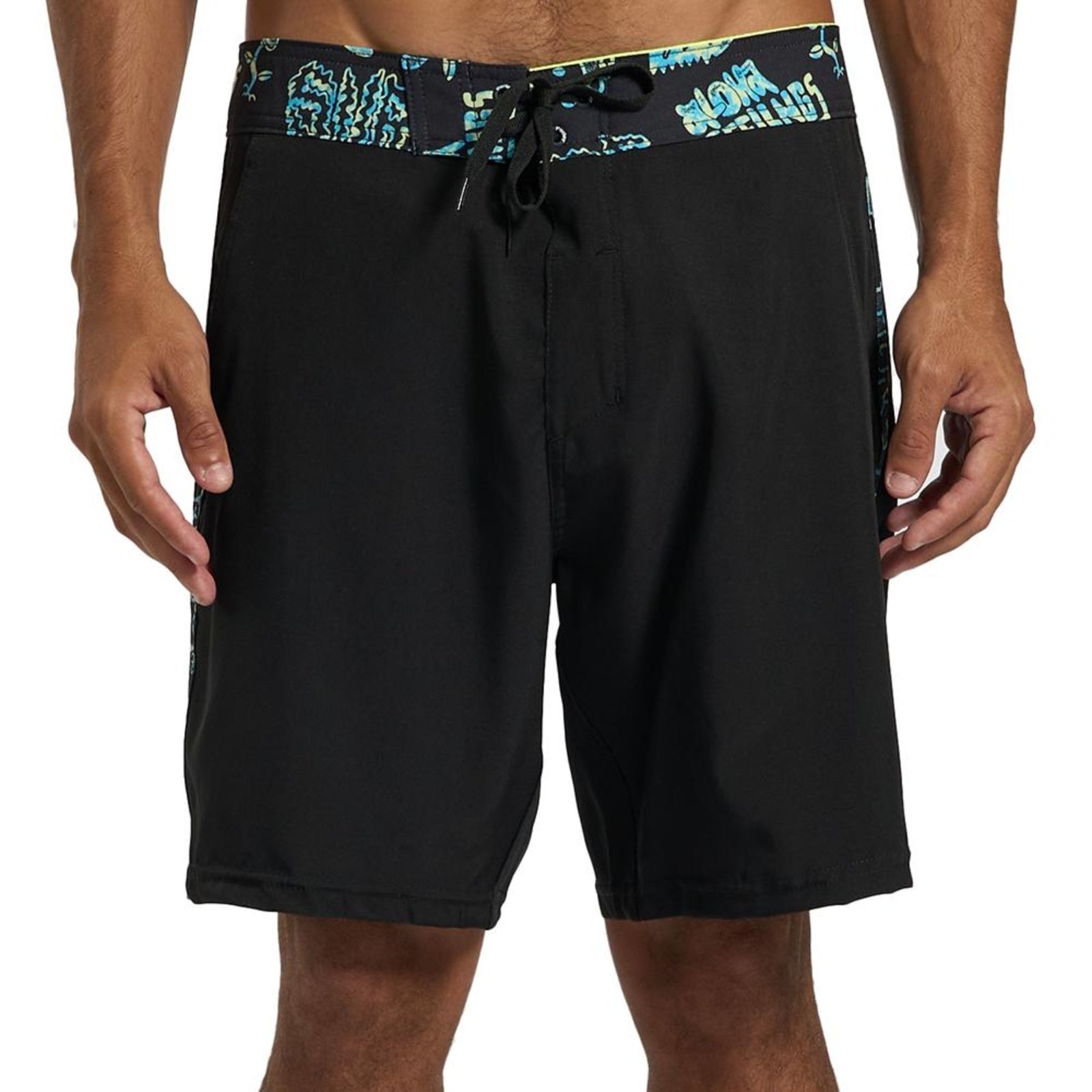 Bermuda Hurley Beachside Flops 18" SM26 Masculina Preto"