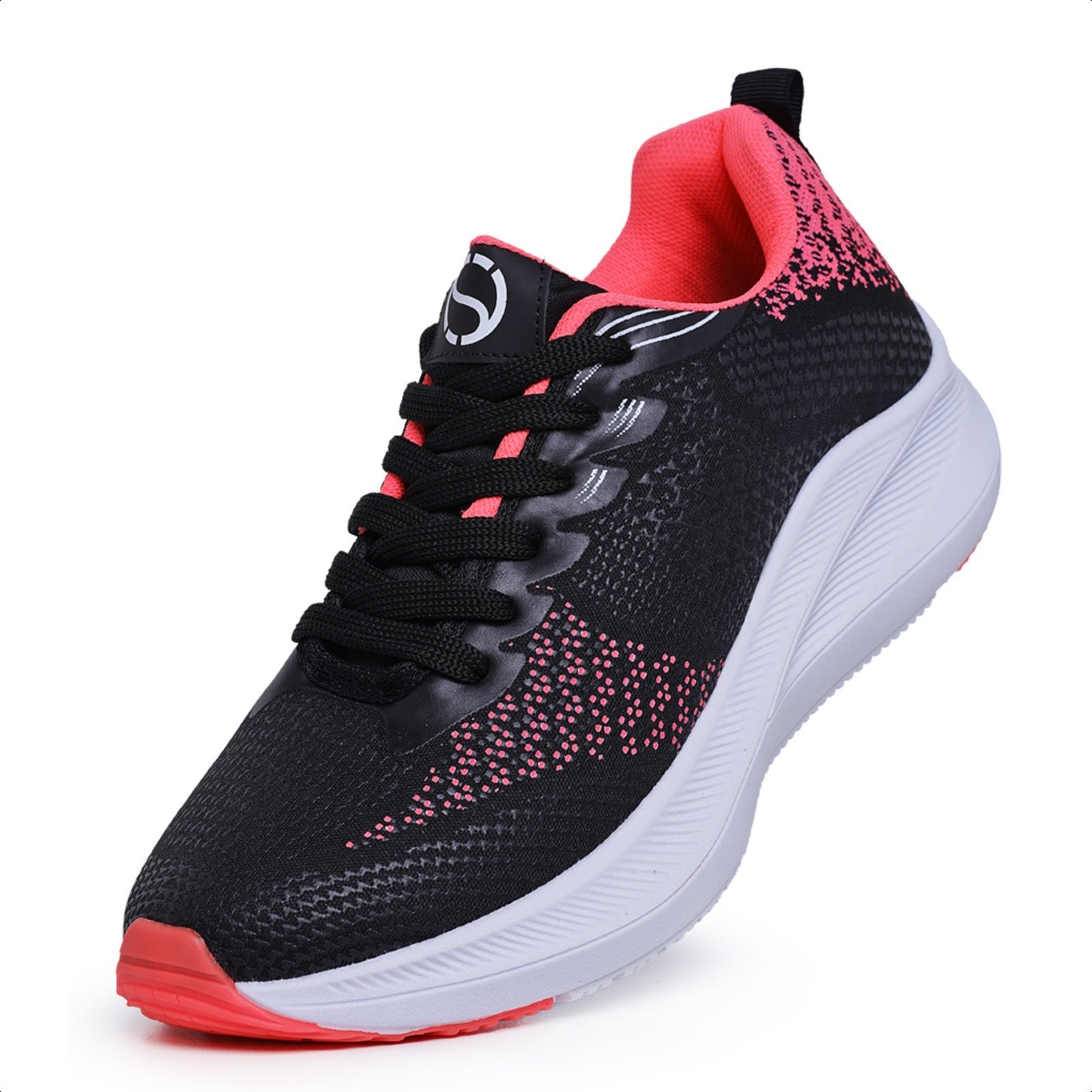 Tênis Feminino Esportivo Casual Treino Academia Preto