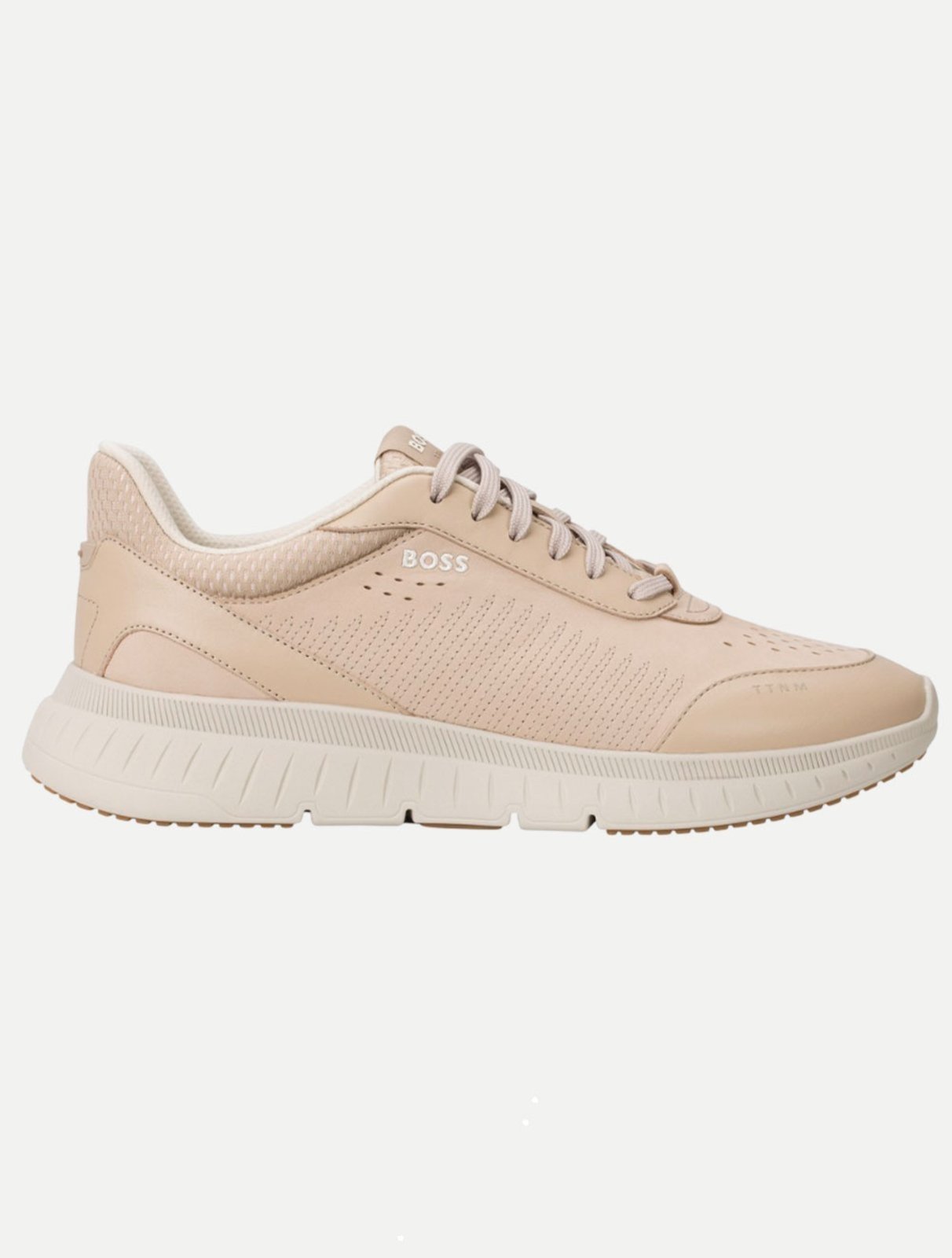 Tênis Hugo Boss Masculino Ttnm Light Runn Itnu Creme