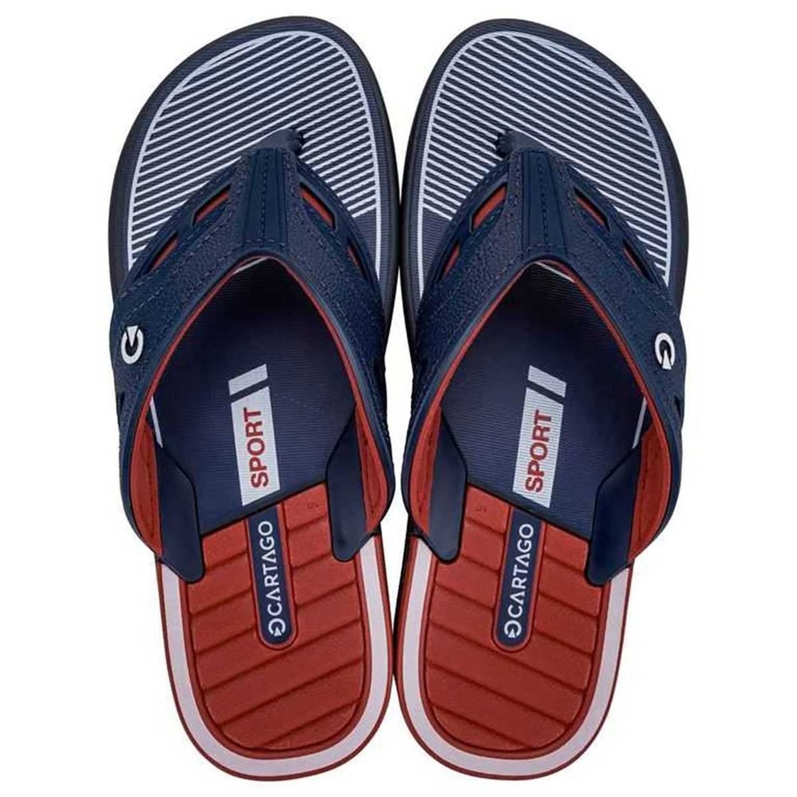 Chinelo Masculino Cartago Dallas Dedo Conforto Casual