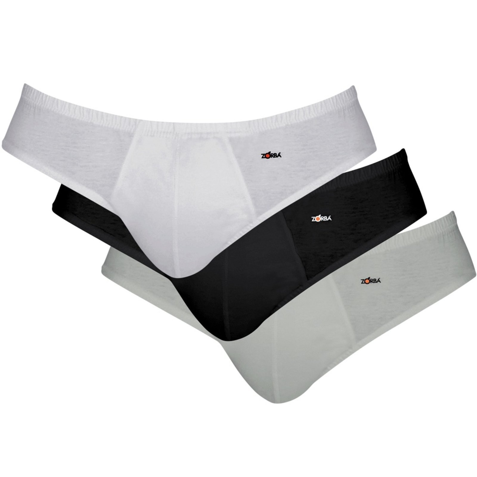 Cueca Zorba Slip em Algodão 791 C/3