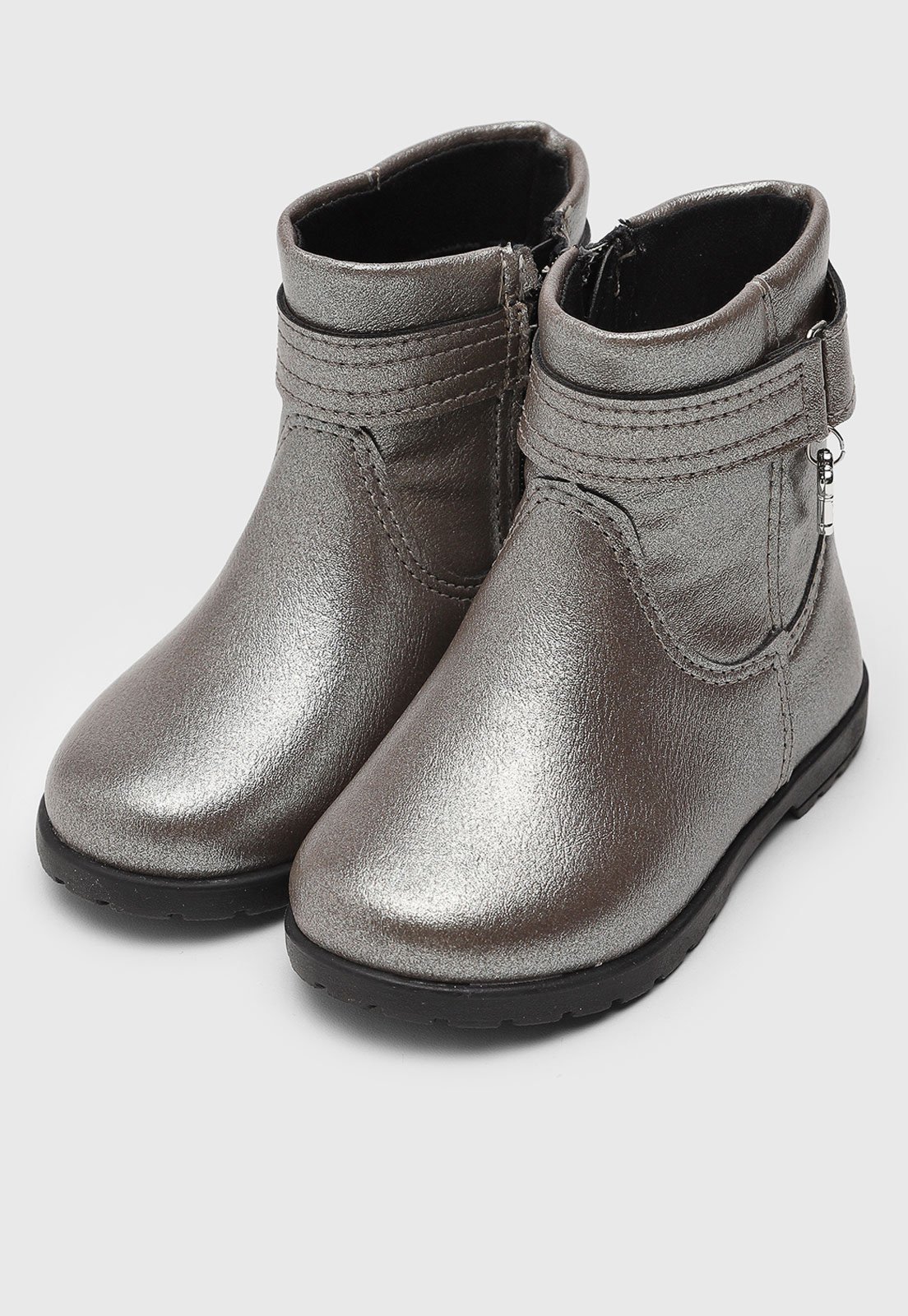 Infantil - Bota Pampili Rubi Prata