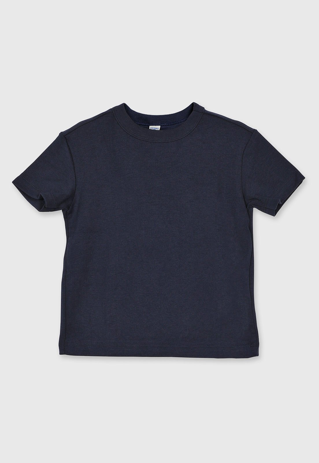 Infantil - Camiseta Hering Manga Curta Azul Escuro