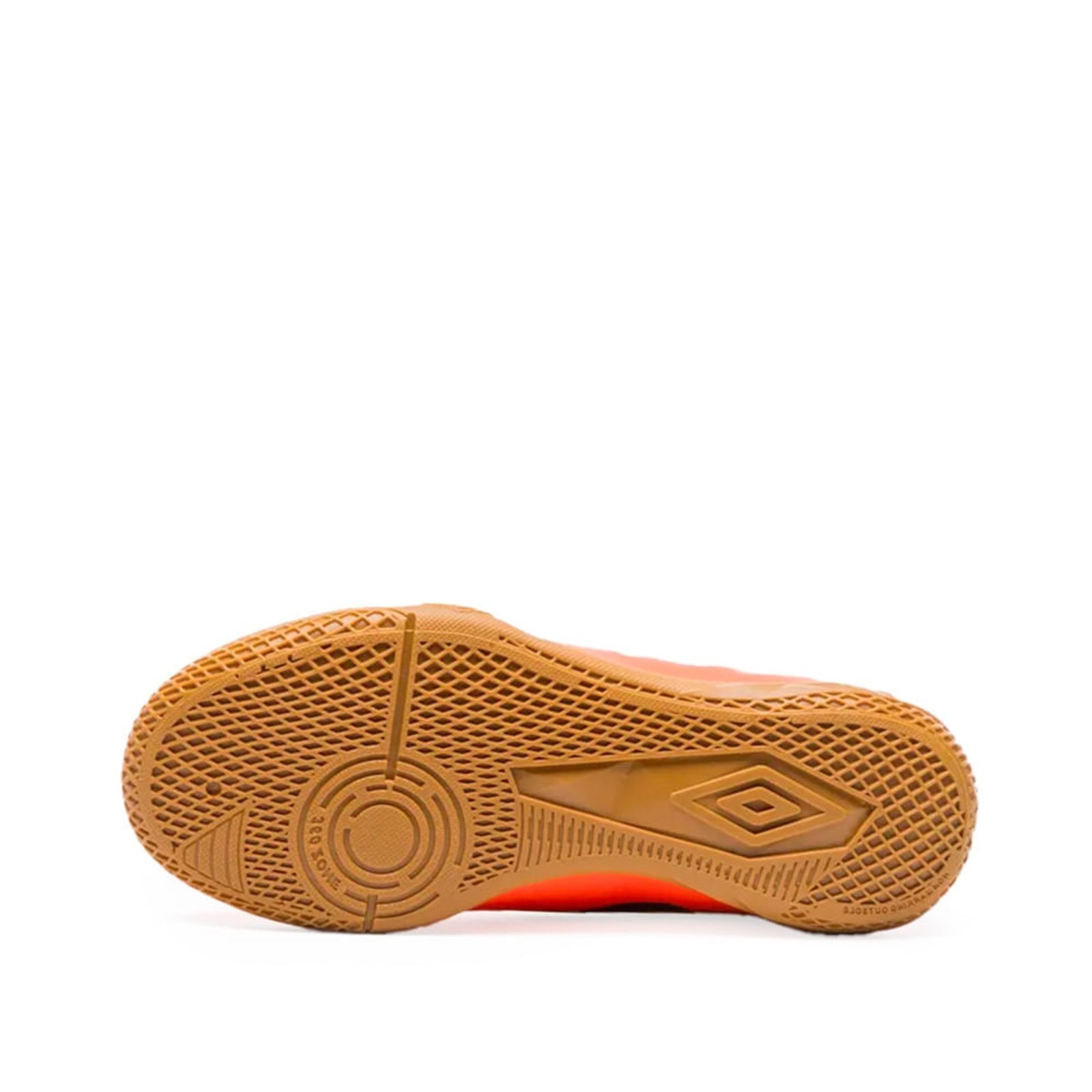 Vista 3 Infantil - Chuteira Umbro Futsal Action Estilo Verniz coral Umbro coral