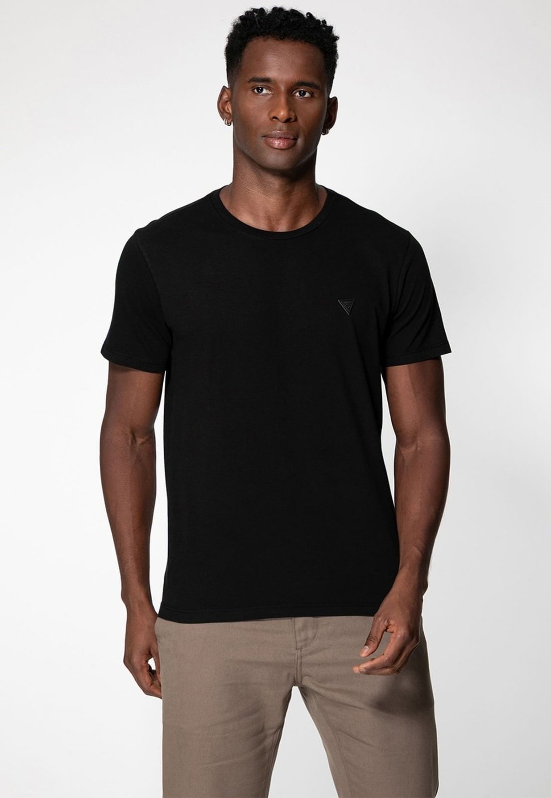 Camiseta Logo Triângulo PU Preto