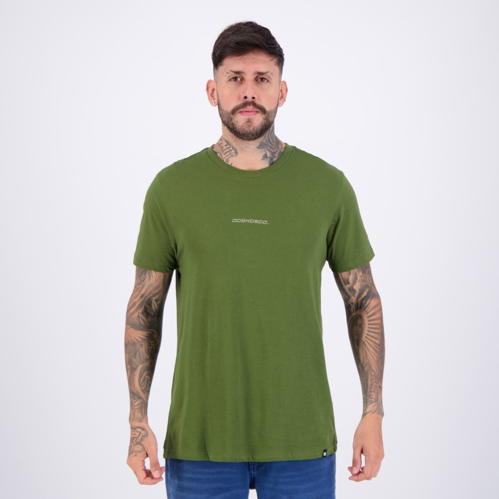 Camiseta DC Shoes Baseline Verde