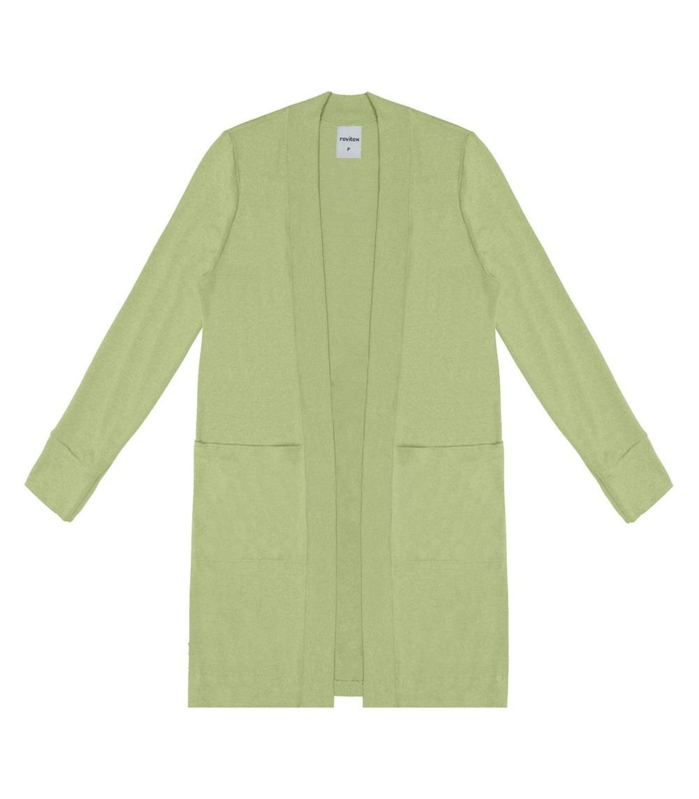 Cardigan Tricot Feminino Rovitex Verde