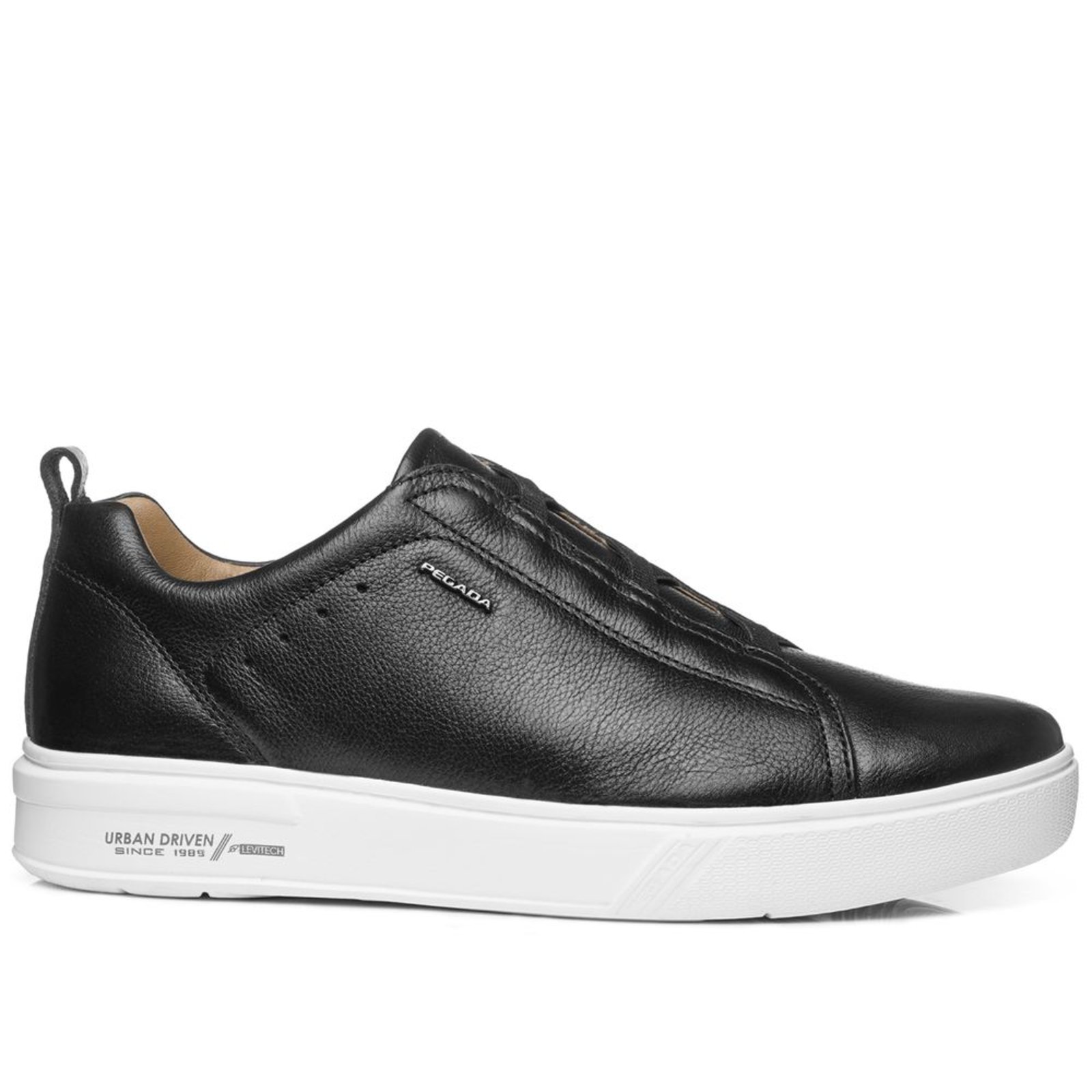Tênis Casual Pegada Masculino em Couro Preto 111921-04 Tênis Casual Pegada Masculino em Couro Preto 111921-04 41