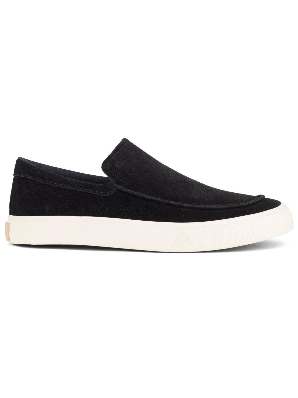 Tênis Masculino Slip On Aramis Casual Easy Drive Camurça Confortável Elástico Preto