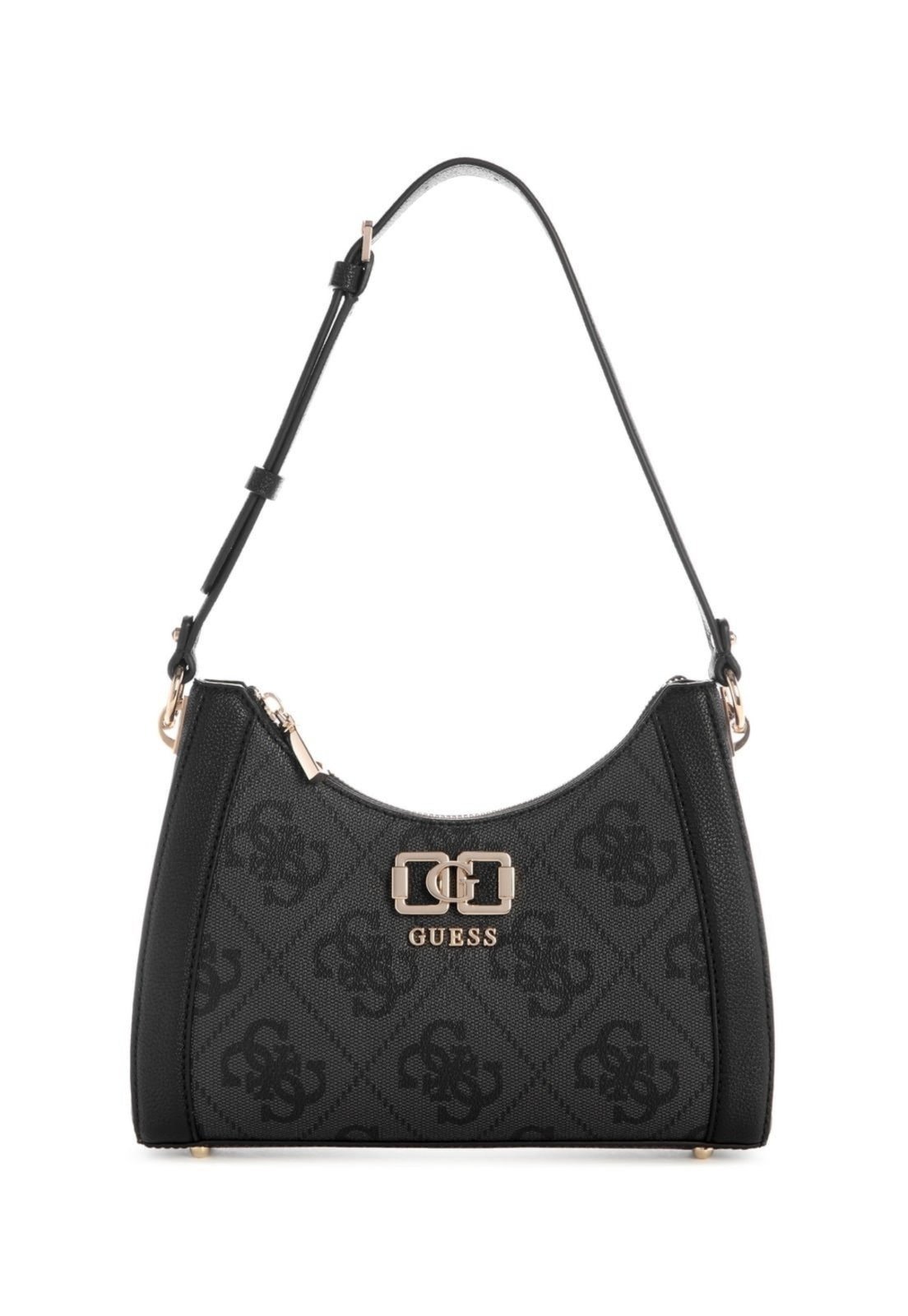Vista 2 Bolsa Guess Karnilla Logo Shoulder Bag preto Guess preto