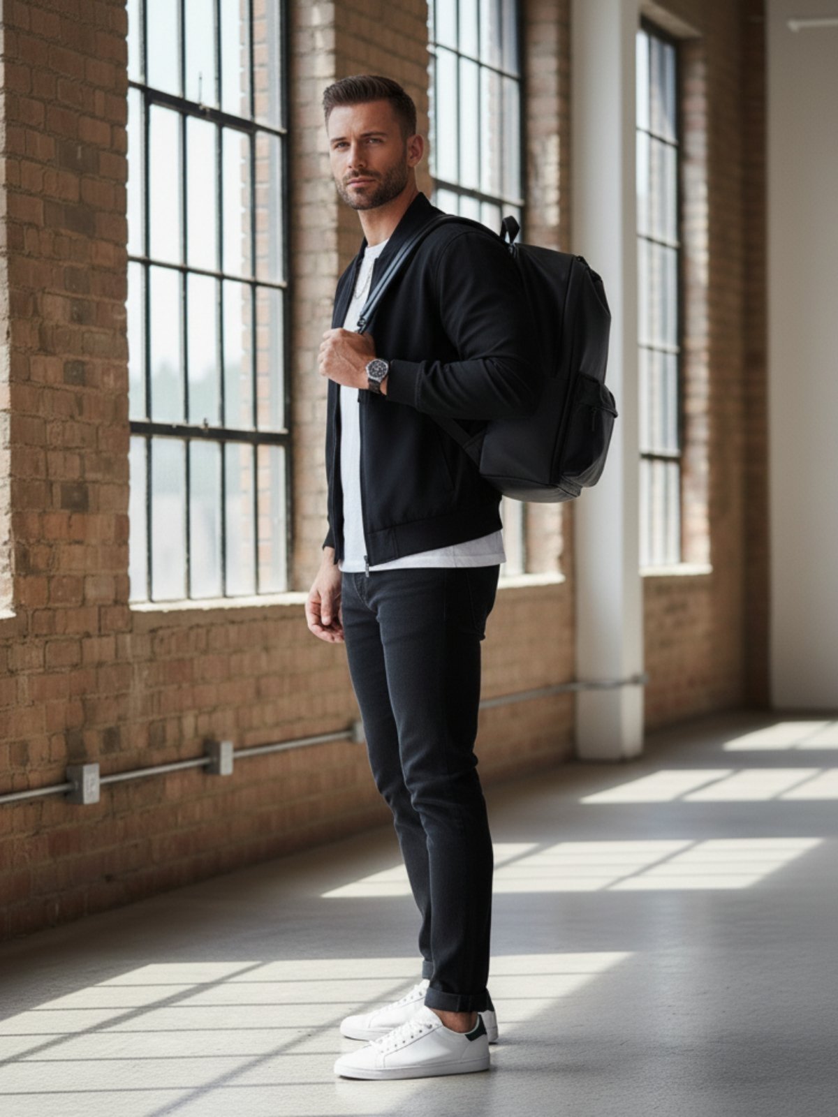 Calça Jeans 5 ESTILOS Masculina Preta Caimento Impecável, Conforto Premium e Versatilidade para Todos os Momentos
