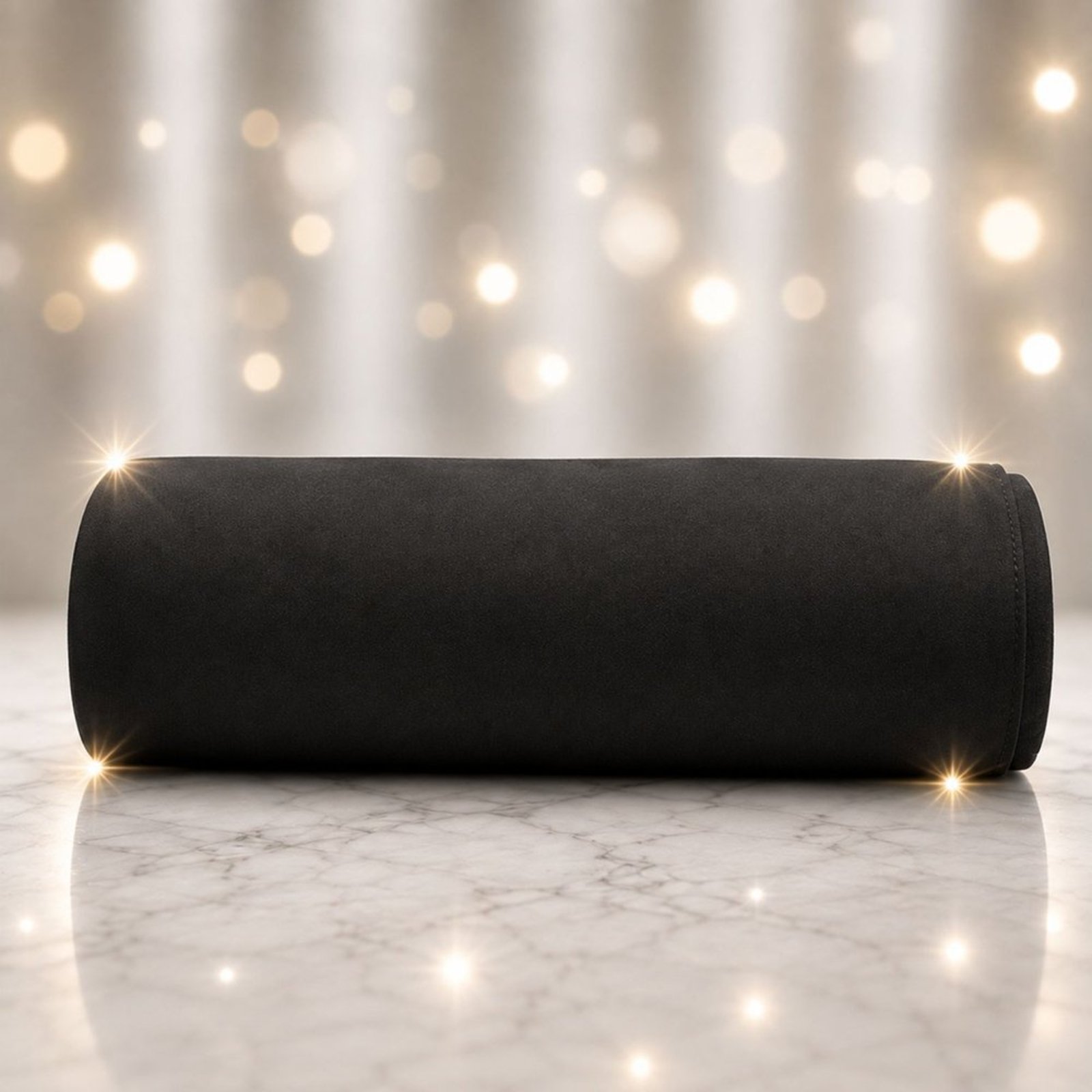 Lençol Avulso Quality Solteiro Micropercal 600 fios Macio Sem Elástico - Preto