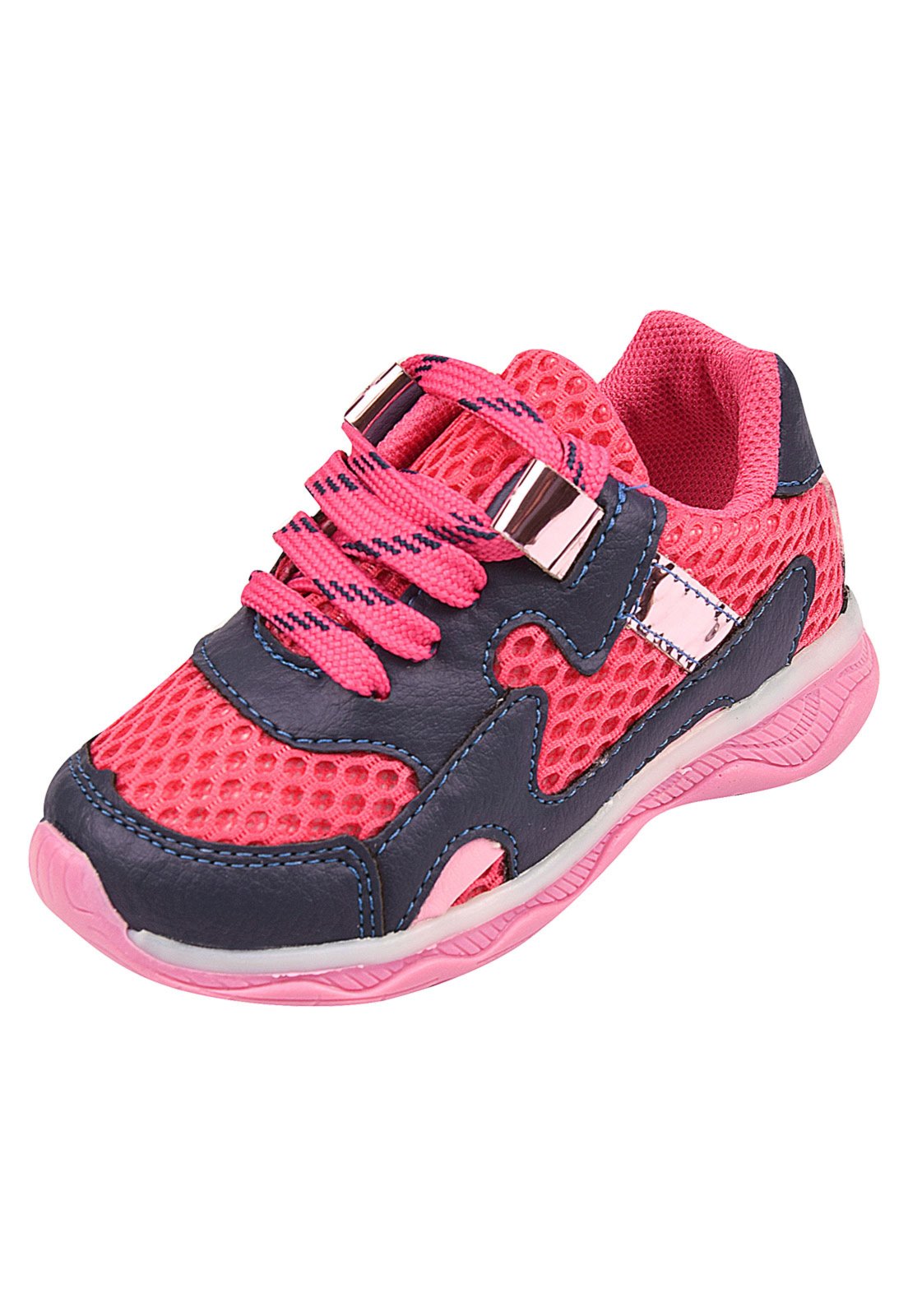 Infantil – Tênis Solzim Led Pink