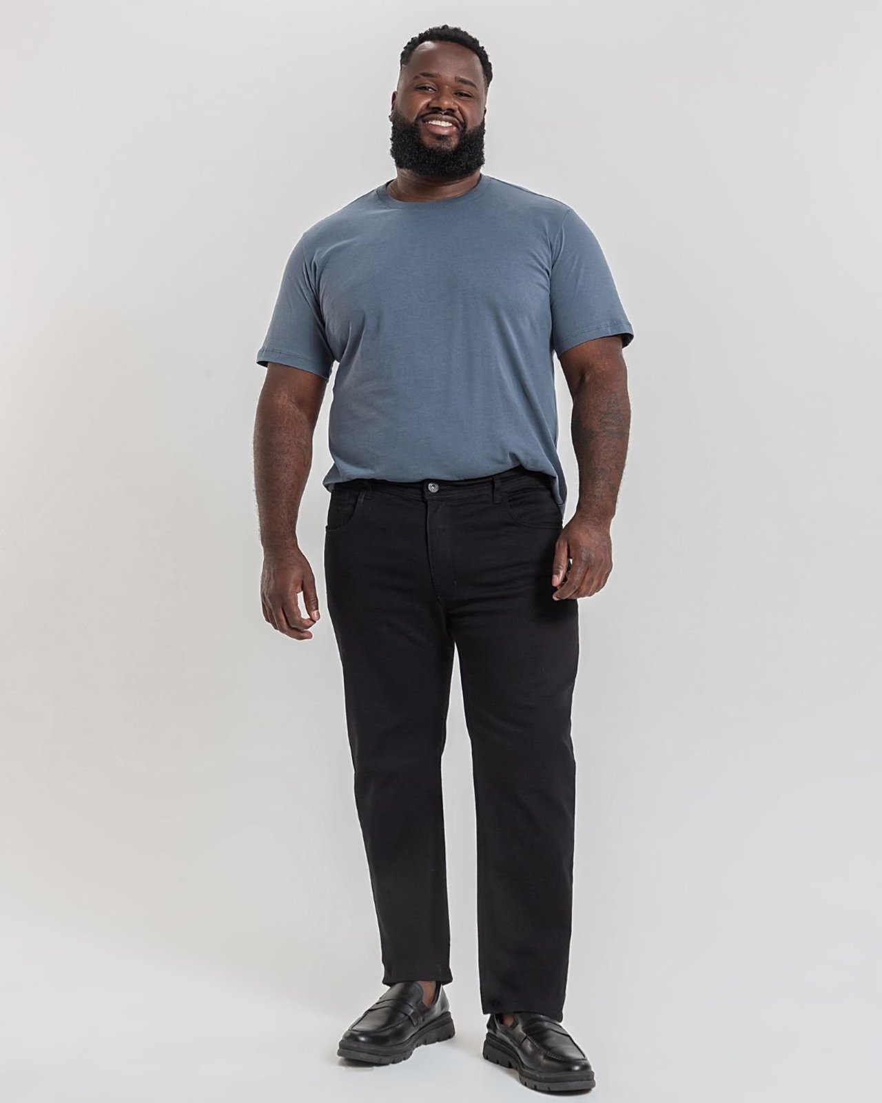 Calça Masculina Reta Plus Size