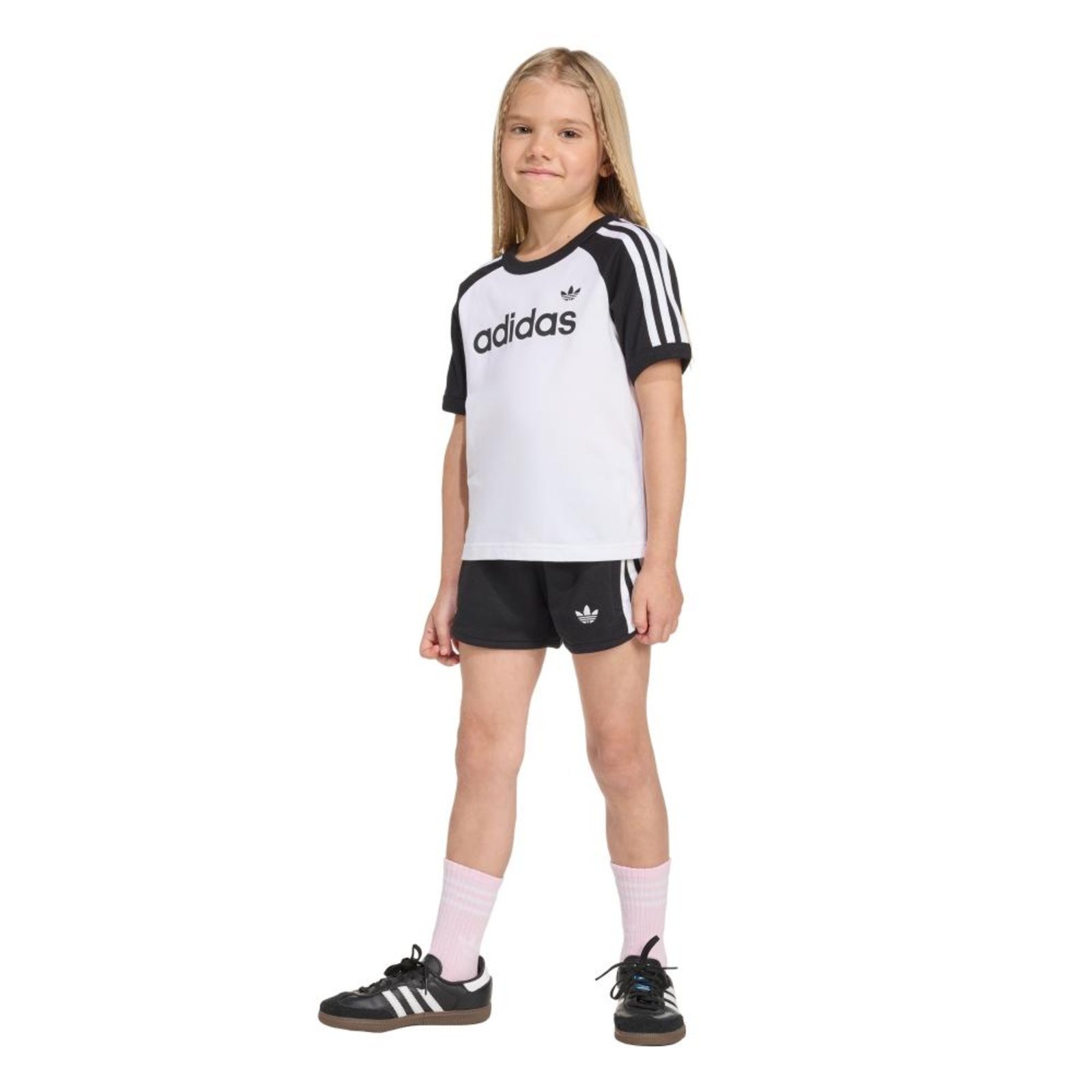 Infantil - CONJUNTO SHORTS E CAMISETA SPRINTER adidas Originals Branco