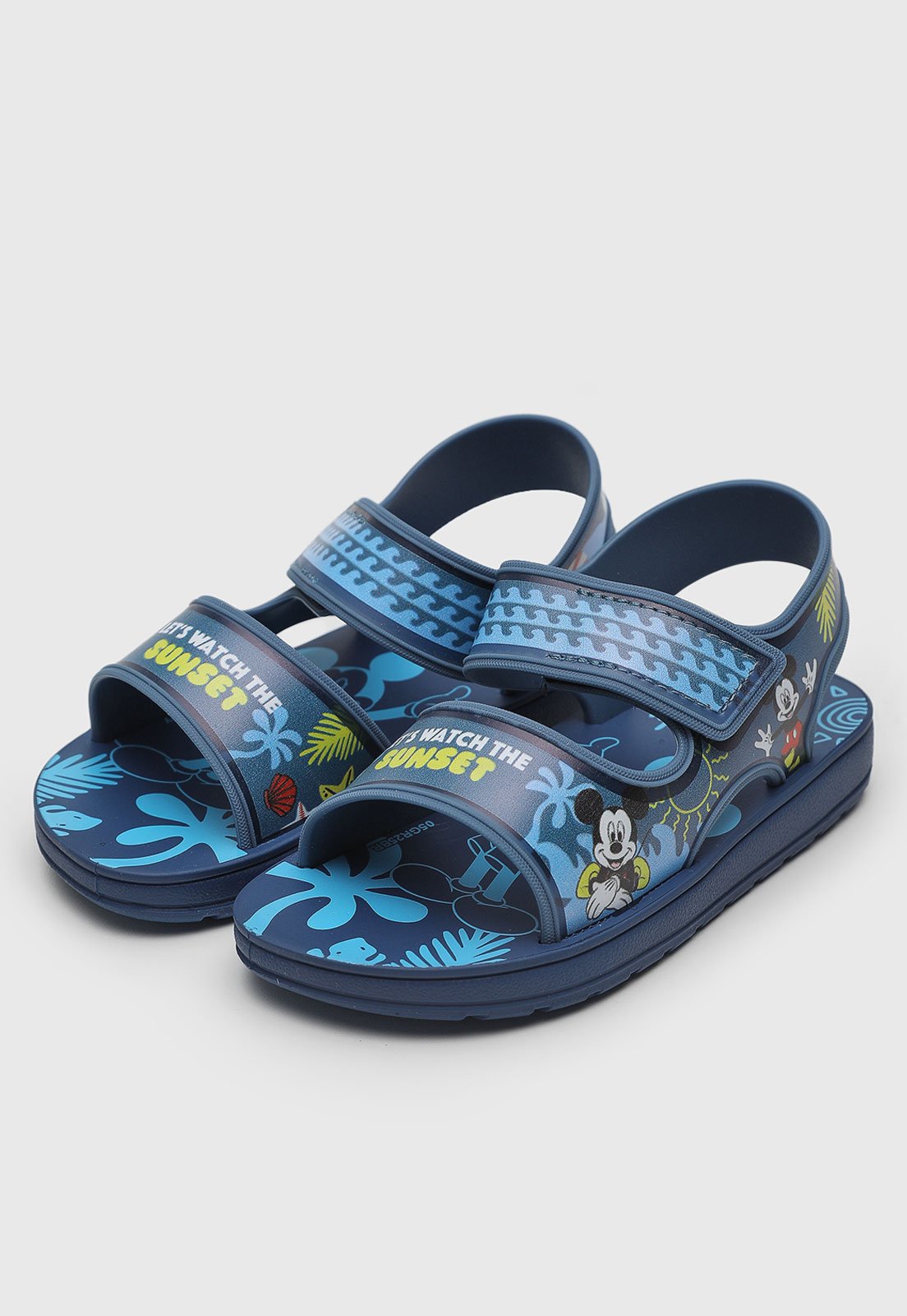 Infantil - Sandália Grendene Disney Mickey Azul Marinho