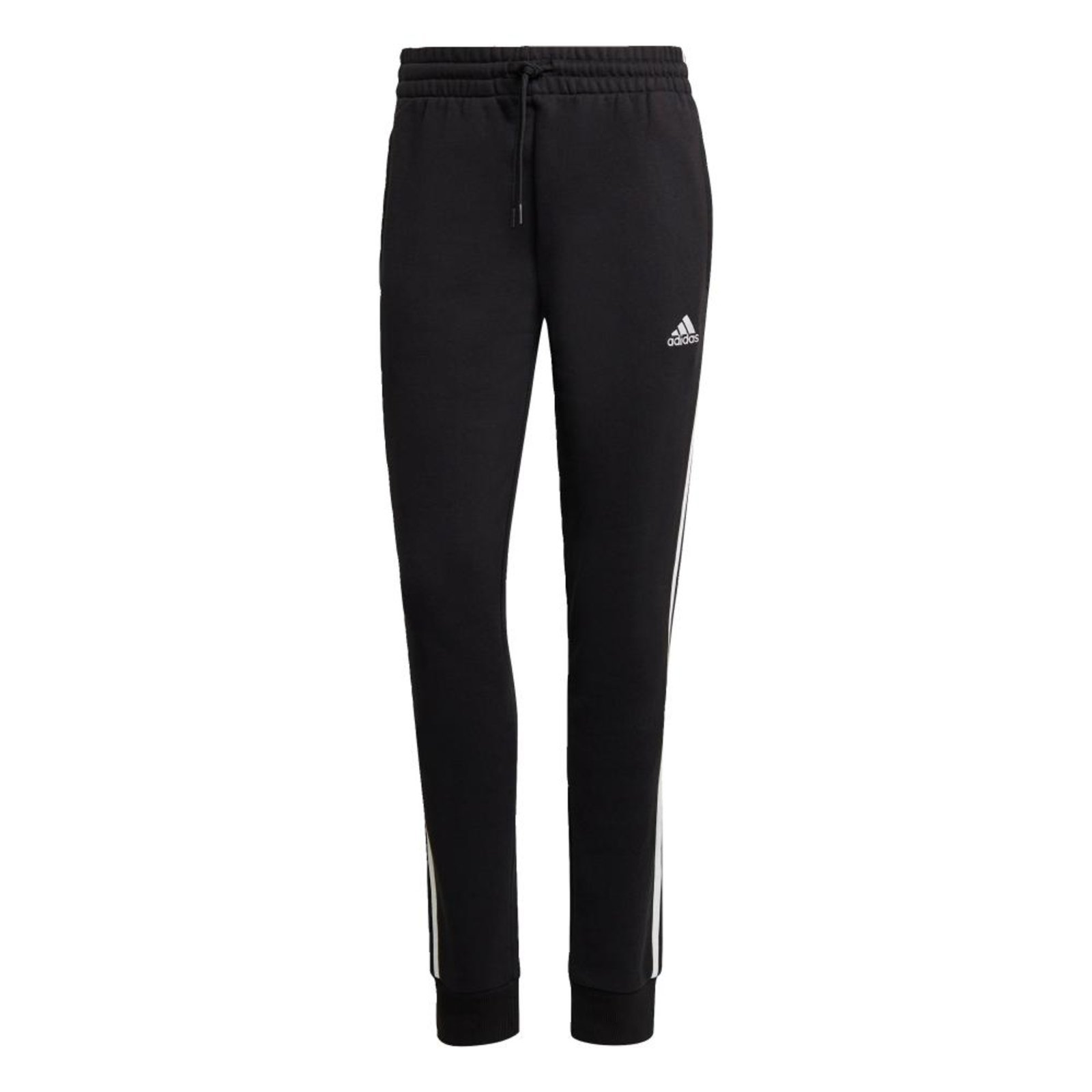 Calça Moletinho Essentials 3-Stripes adidas Sportswear Preto