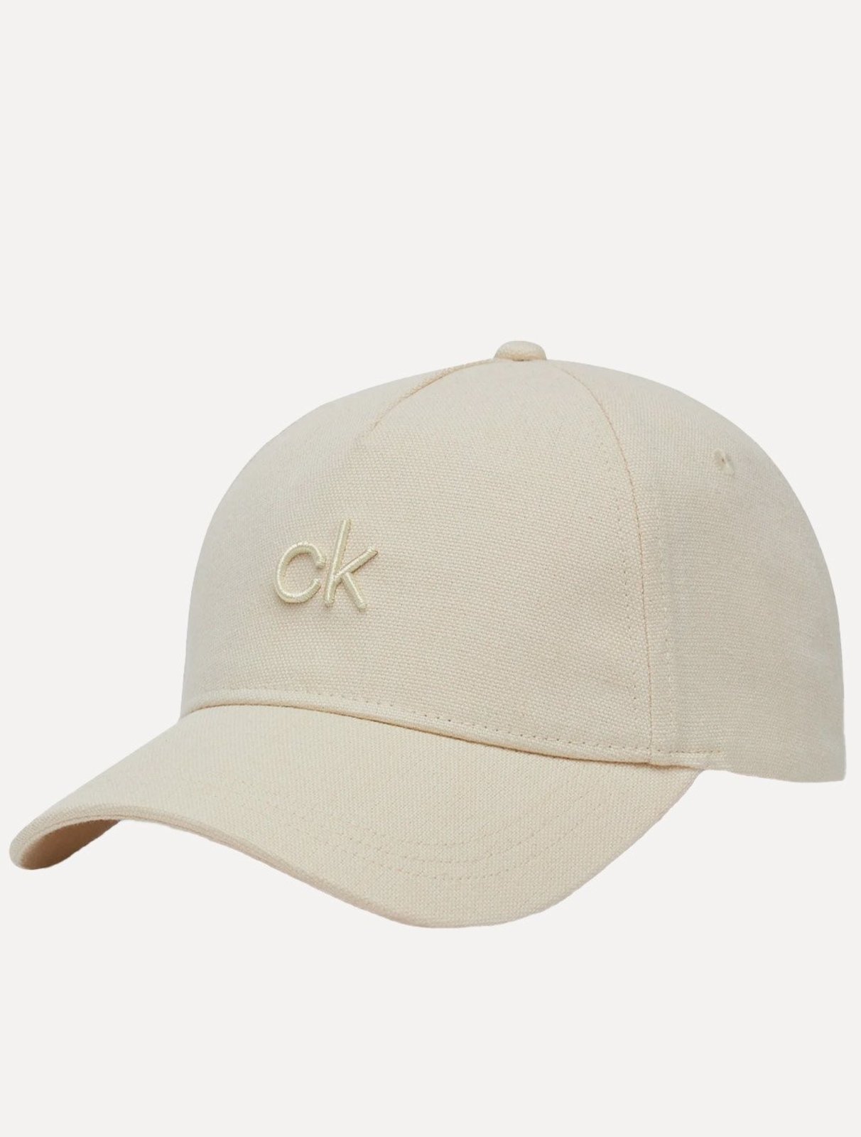 Boné Calvin Klein Jeans 5 Gomos Embroidery CK Cáqui Claro