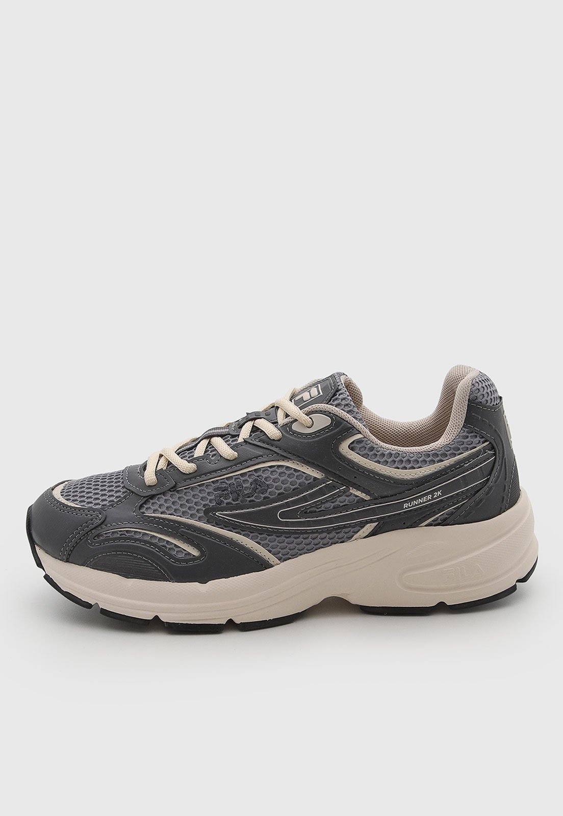 Tênis Masculino Fila Runner 2k Cinza