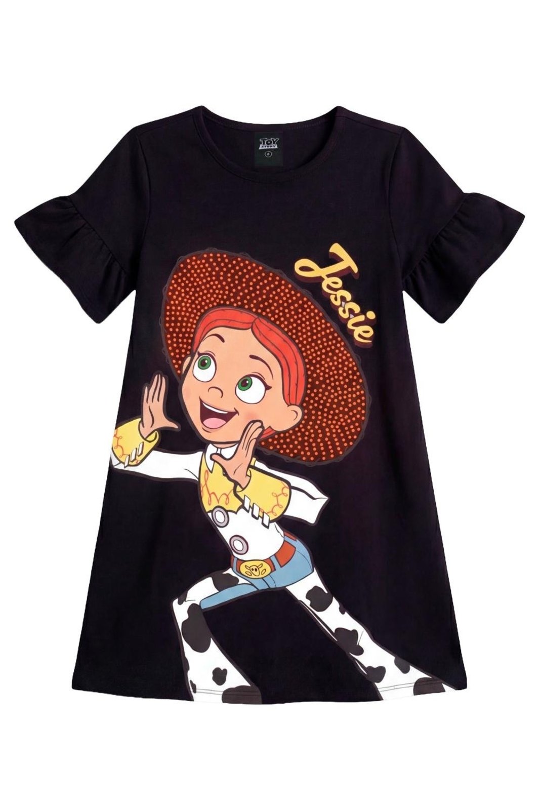 Infantil - Vestido menina Toy Story em meia malha Brandili
